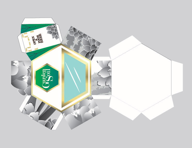 Packaging for included soil