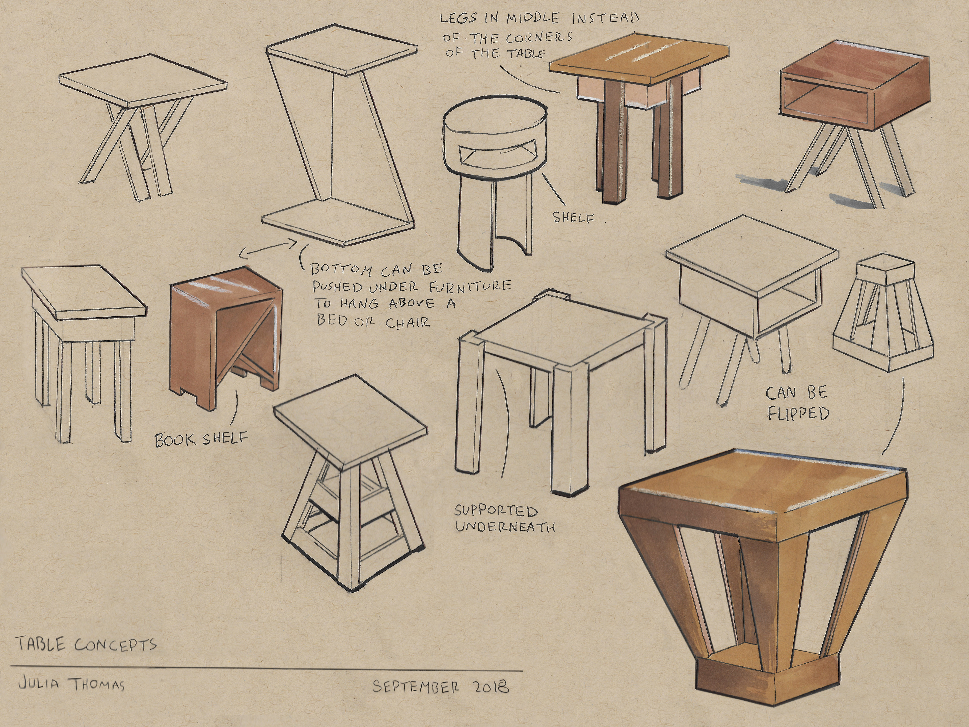 Concept sketches