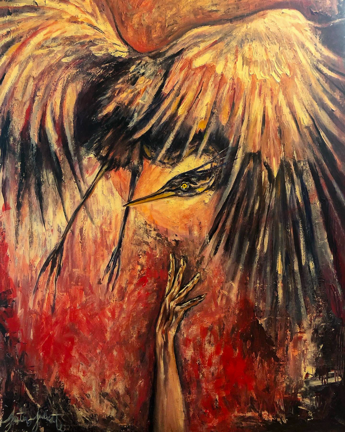 Hector (acrylic)
