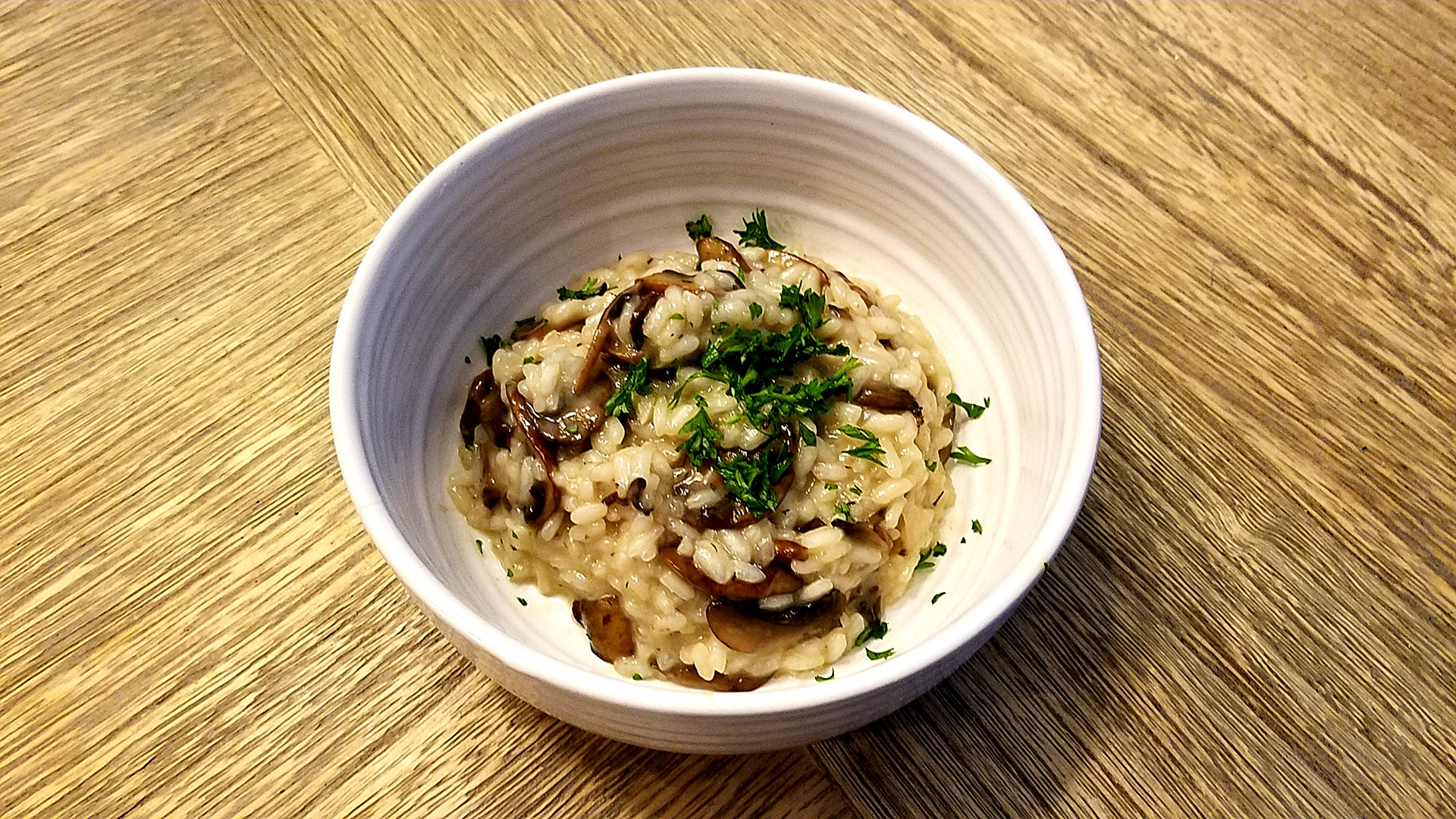 Mushroom Risotto