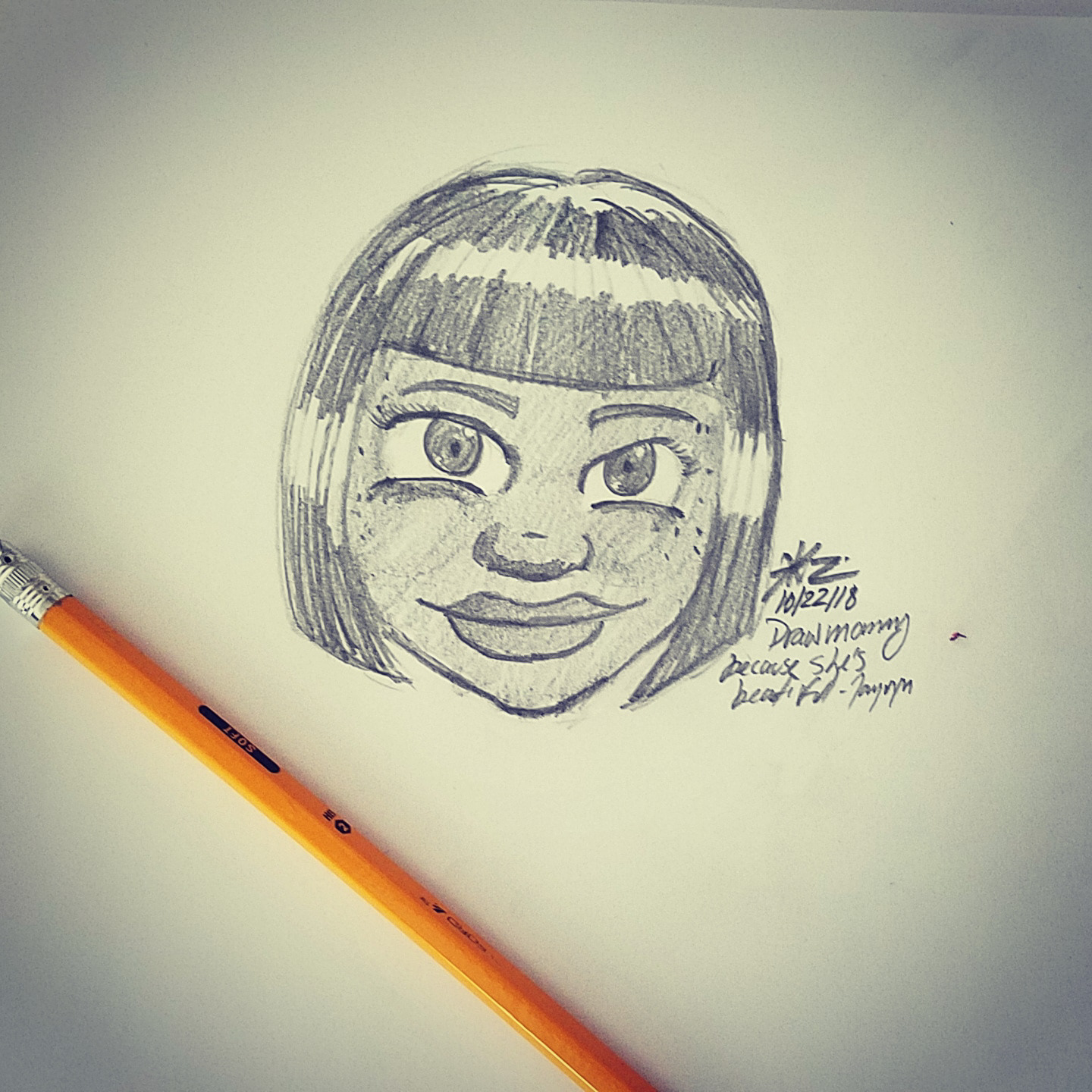 Sketch of Jamila