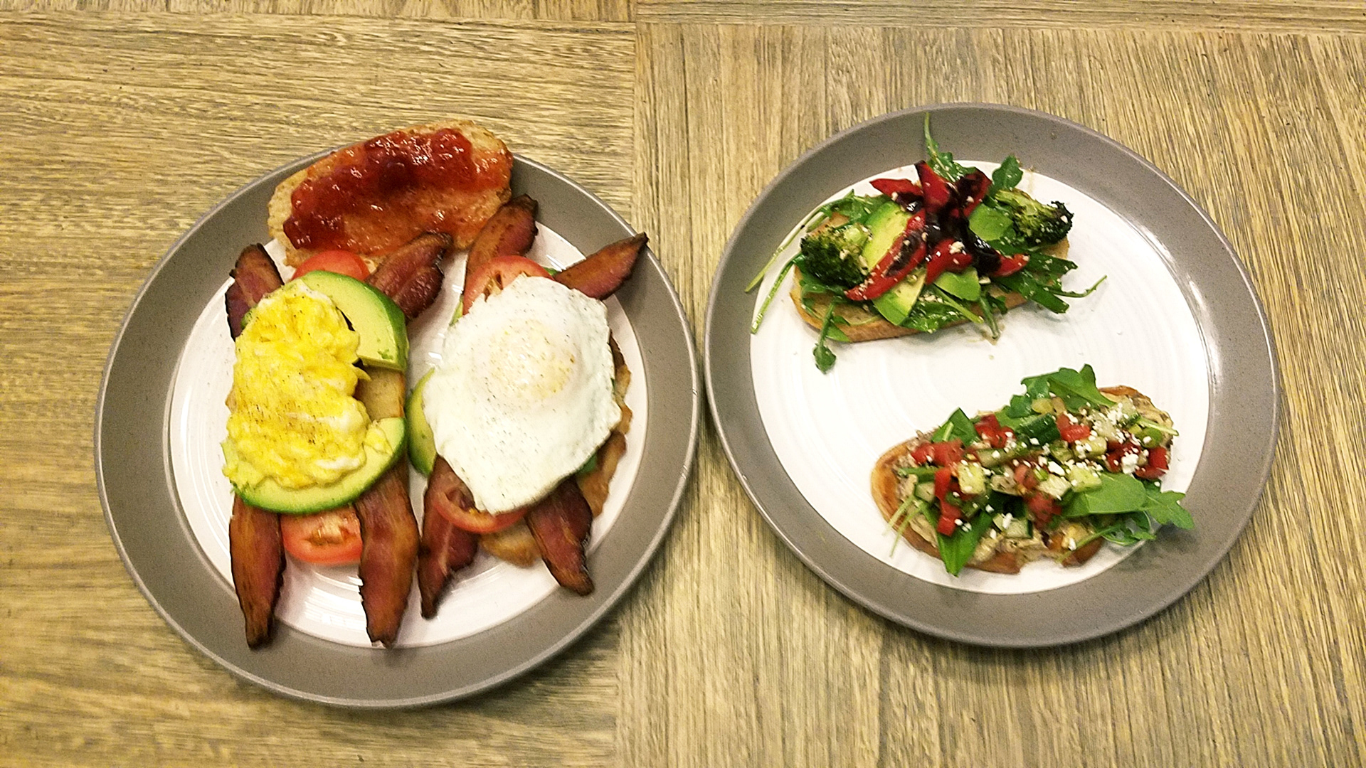 Put everything on toast