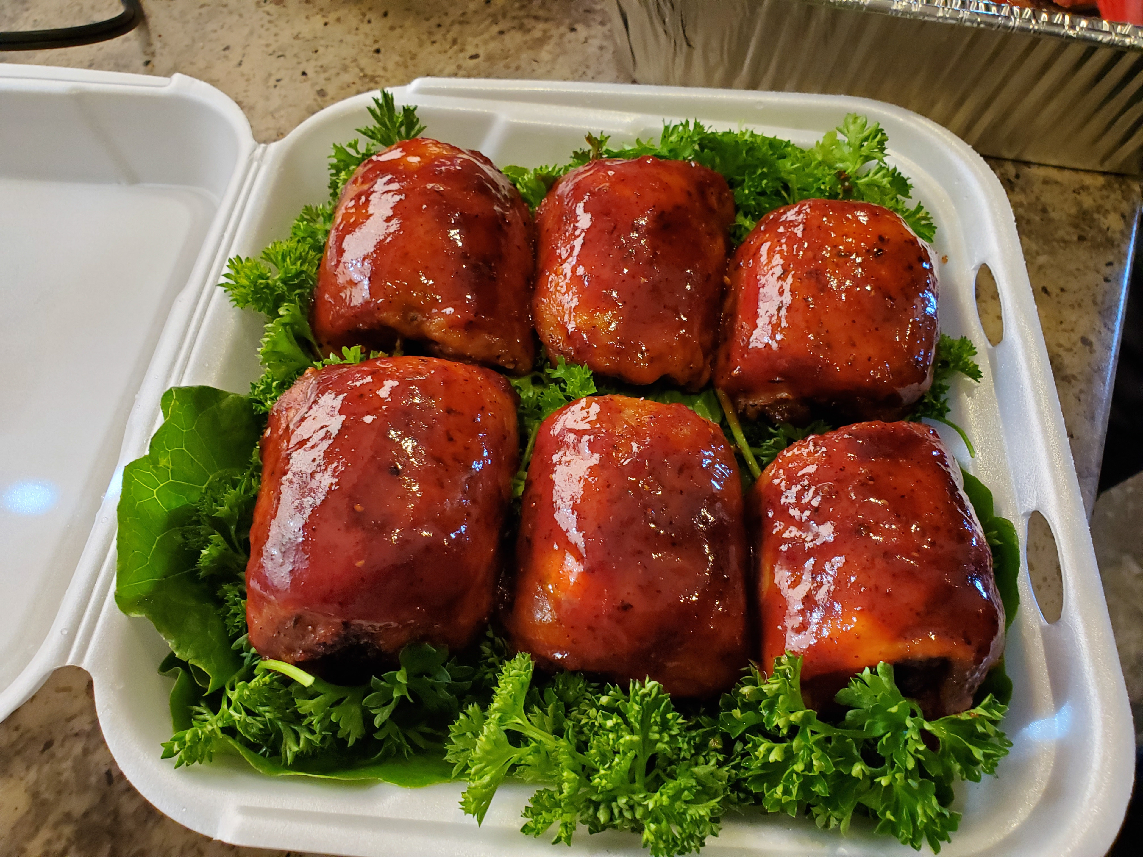 Award winning BBQ chicken