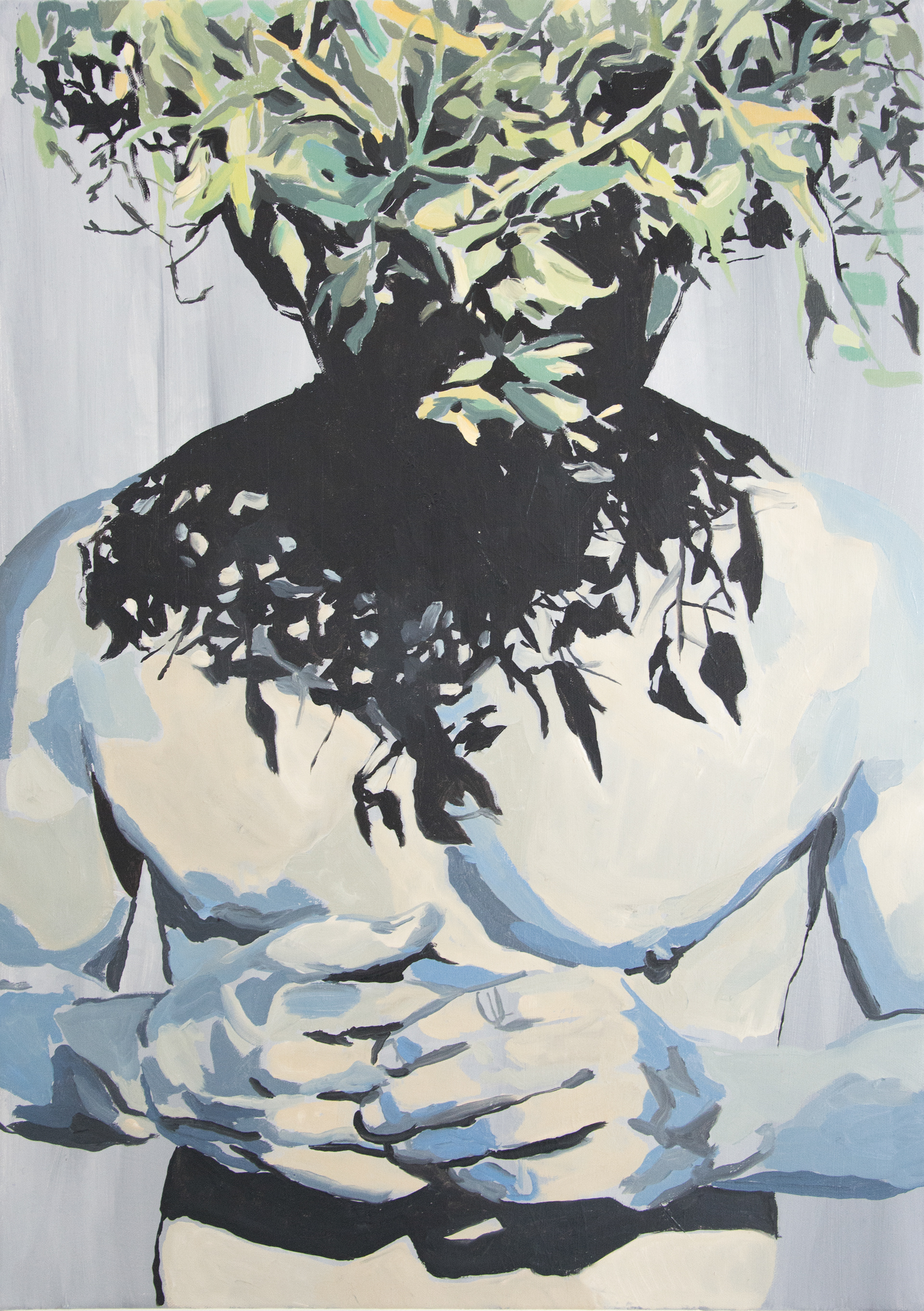 Baum, oil on canvas, 50 x 70 cm