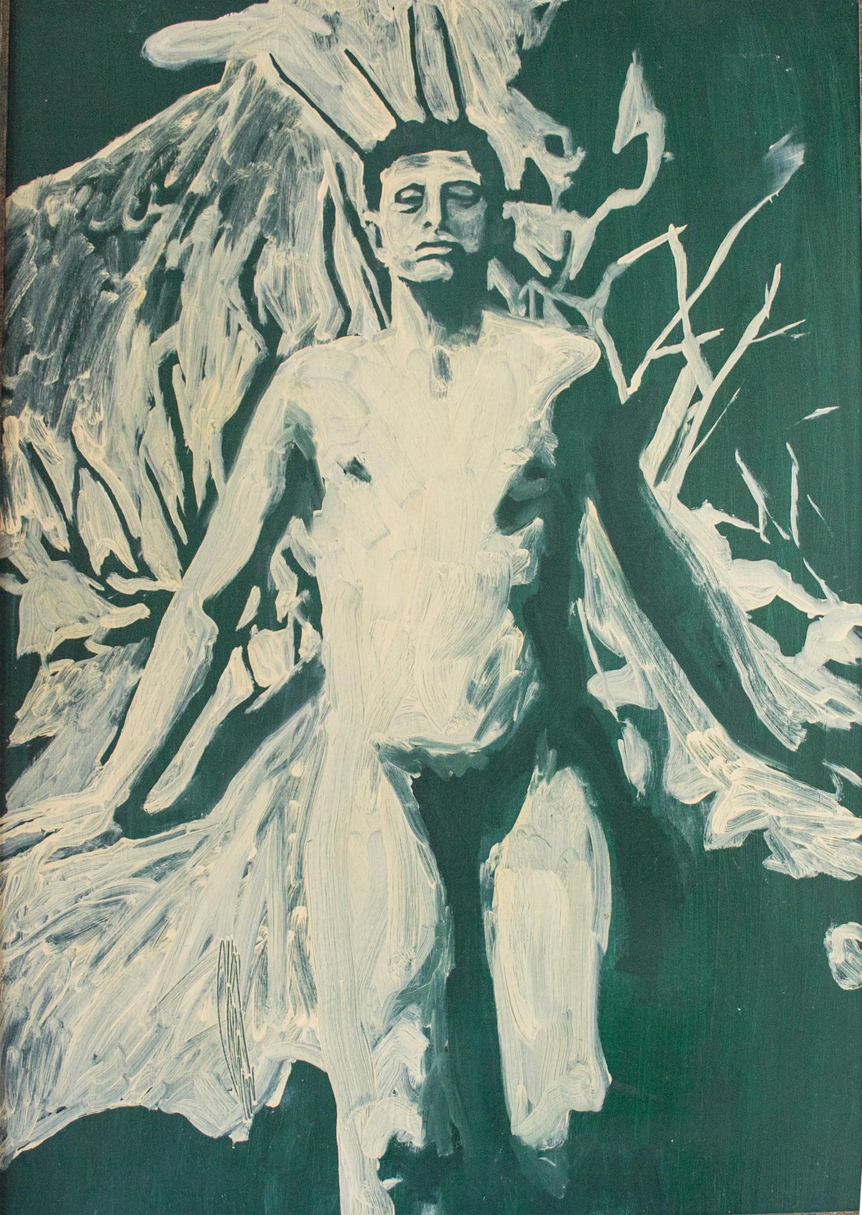 Freilicht, oil on canvas, 80x100 cm