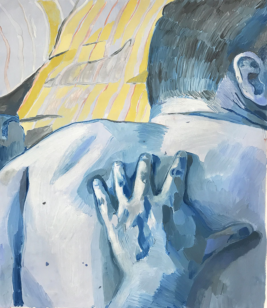 Miele Amaro, 70 x 70 cm, oil on canvas