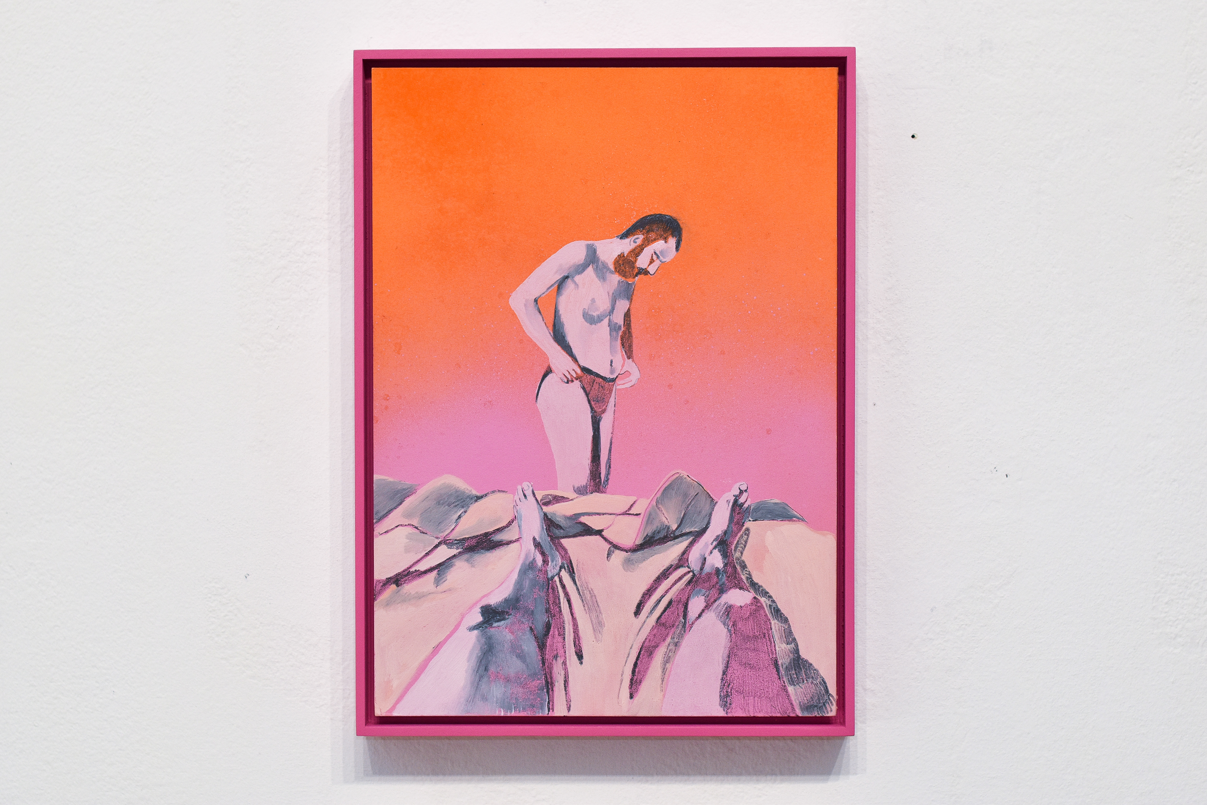Mezzogiorno 135x170 cm, oil on canvas, 2022 photo by Filippo Ferrarese