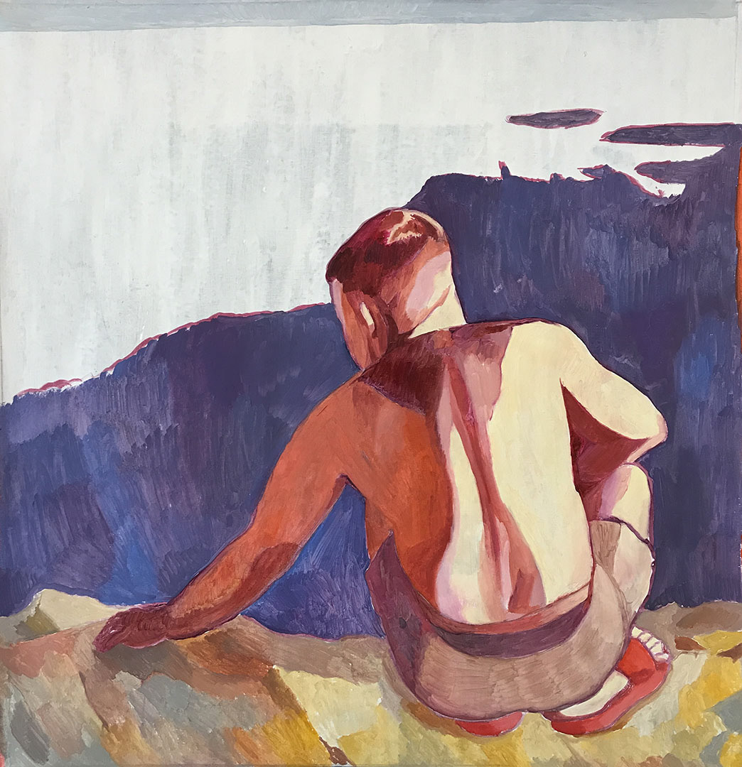 Eduemonologia, 70x70, cm oil on canvas