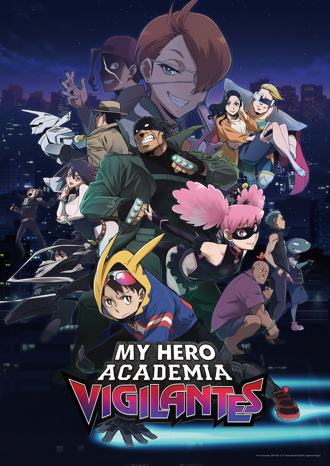 4. My Hero Academia: Vigilantes Este spin-off de la popular franquicia sigue a un grupo de héroes no oficiales que luchan contra el crimen en las sombras. Ambientado antes de los eventos principales, ofrece una nueva perspectiva del universo de My Hero Academia.