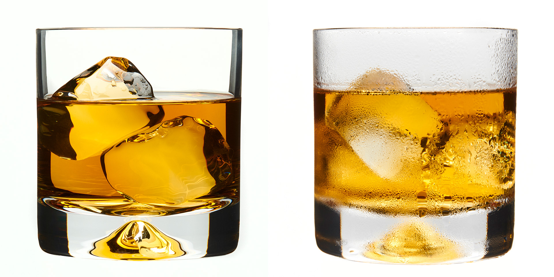 Whyskey - with or without condensation by commercial, advertising, beverage, food photographer, newcastle, durham, london