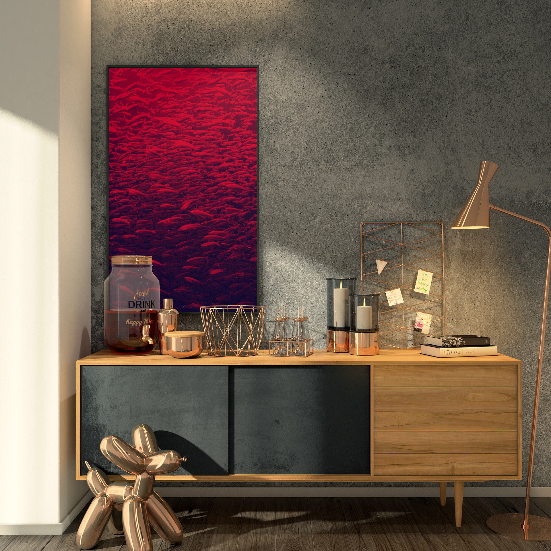 Peces rojos