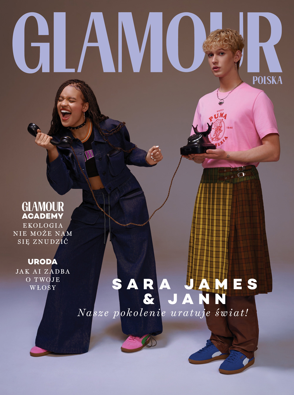 Sara James and Jann for Glamour x Puma, 2024