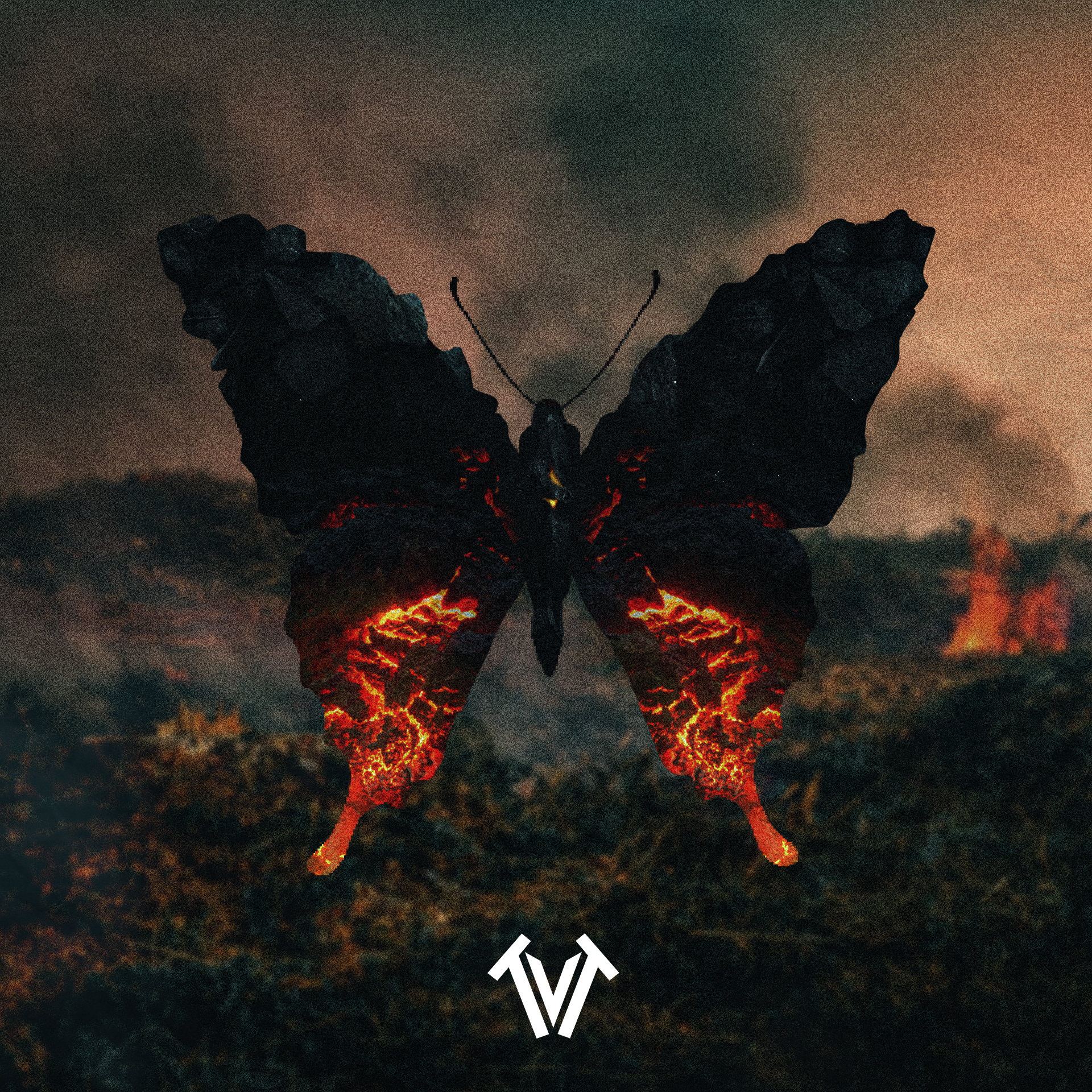 Lava Butterfly Cover (made in photoshop)