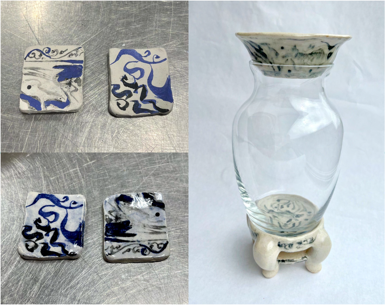 First Prototype & Test Glazes