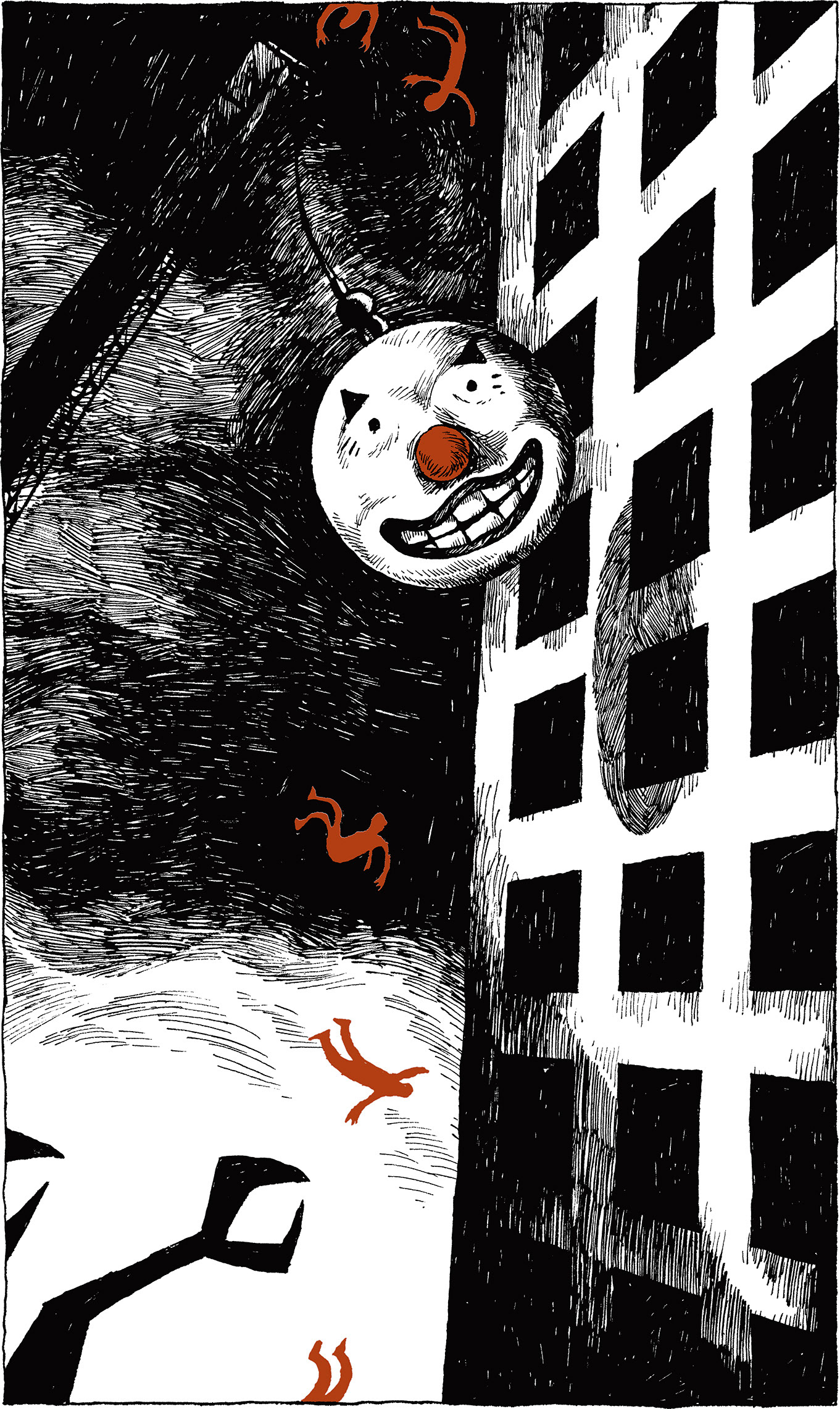 Illustration pour le journal CQFD, 2008