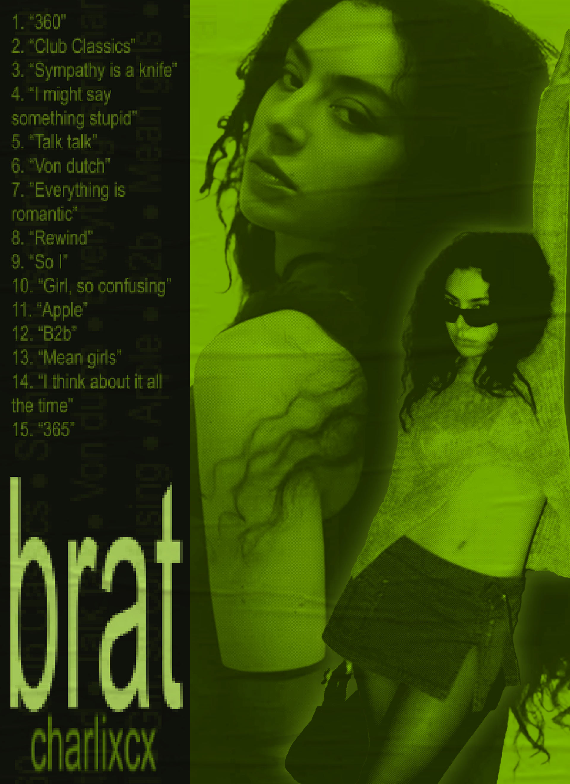 brat fanmade poster