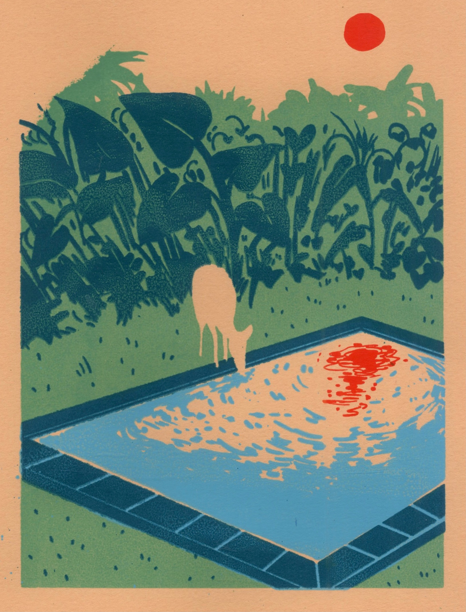 "Red Sun" Screen Print 2020