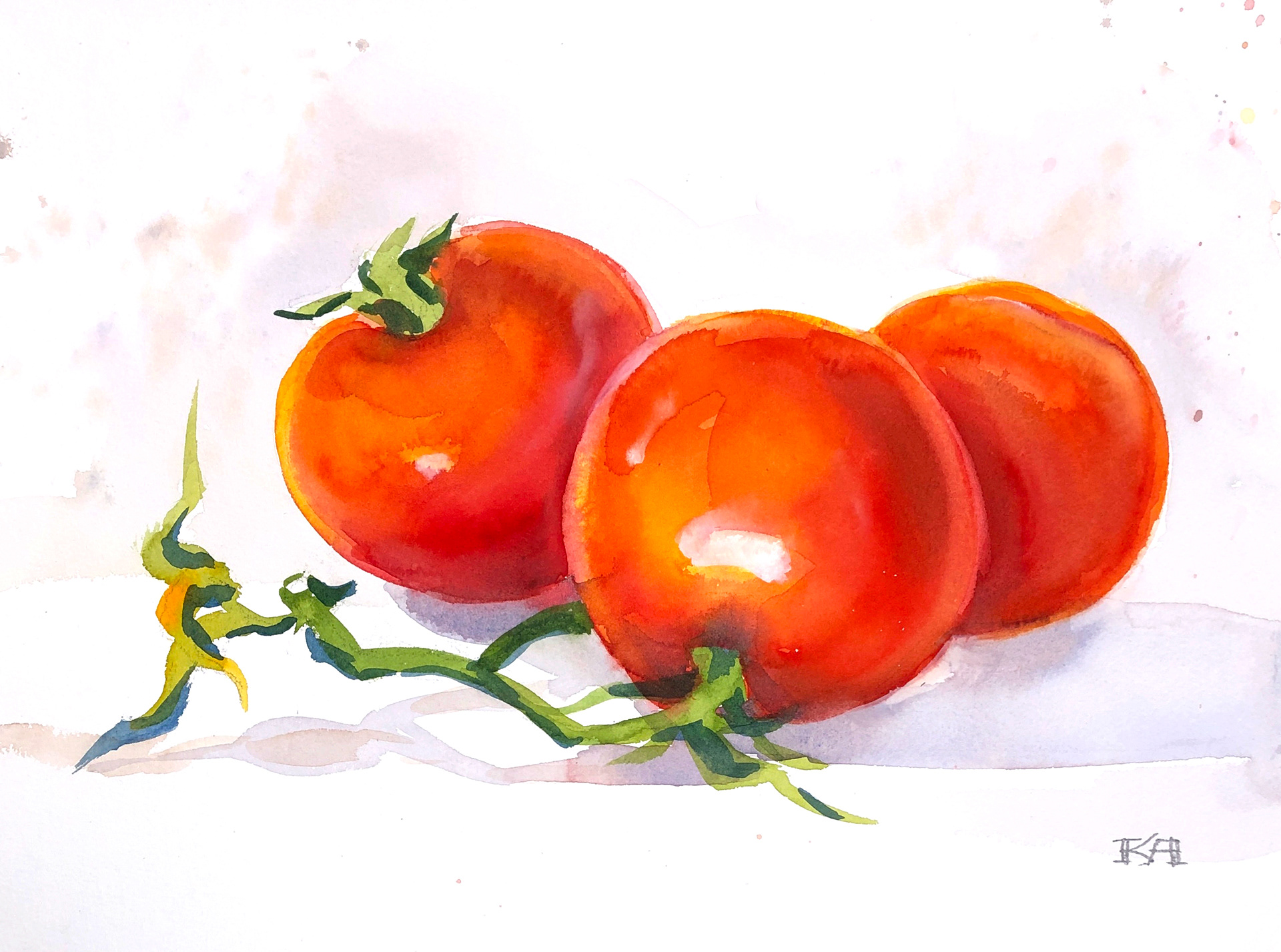 Garden tomatoes
