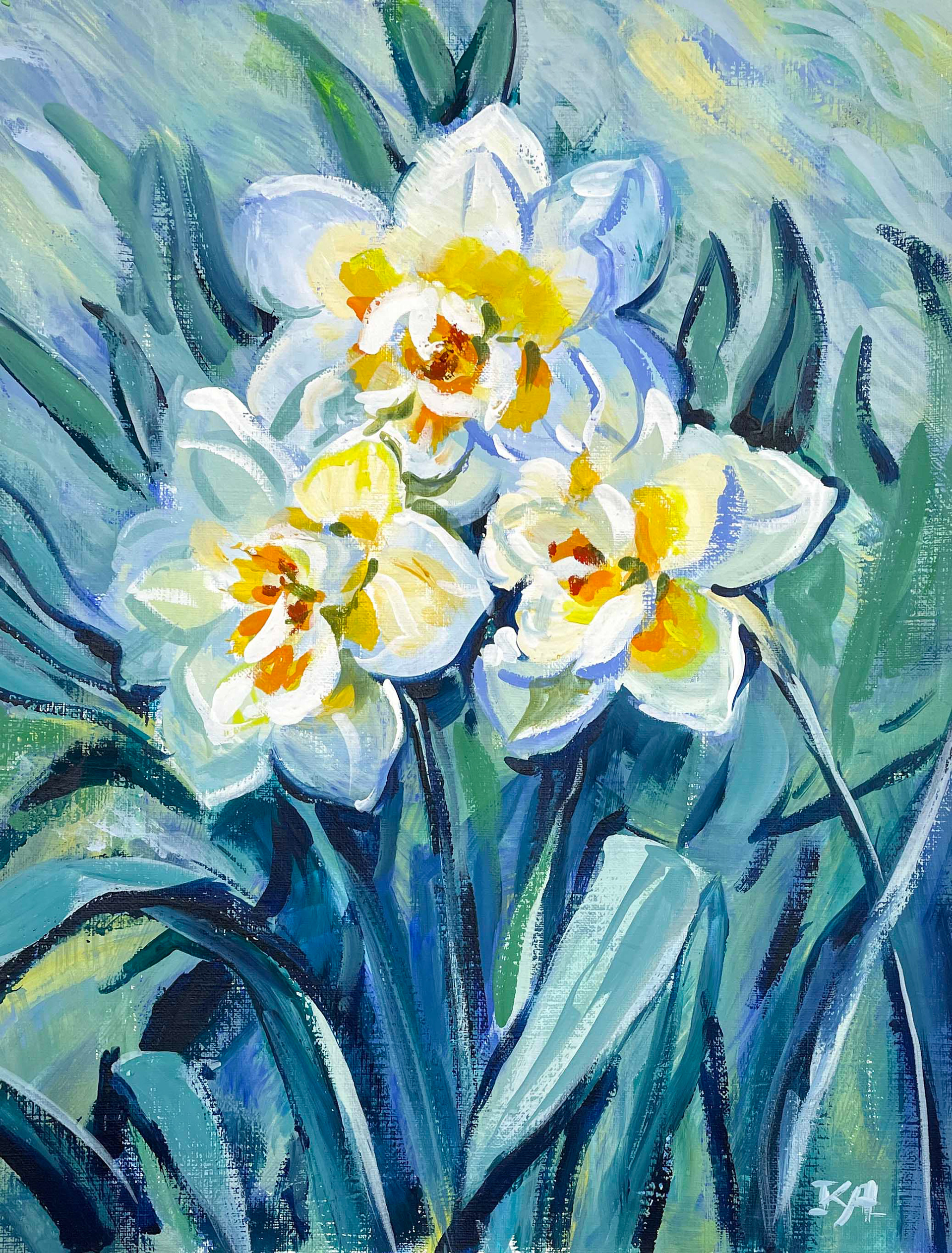 Daffodils (after Van Gogh)