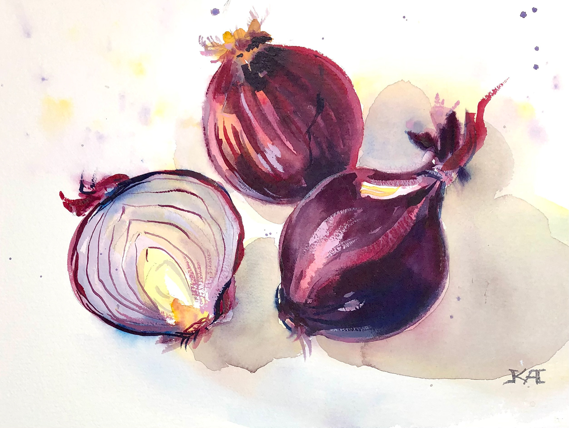 Onions portrait