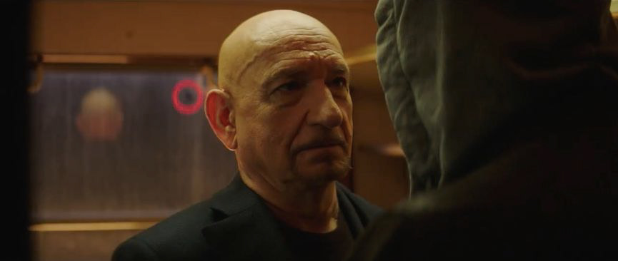 Train scene - Spider in the Web (2019)