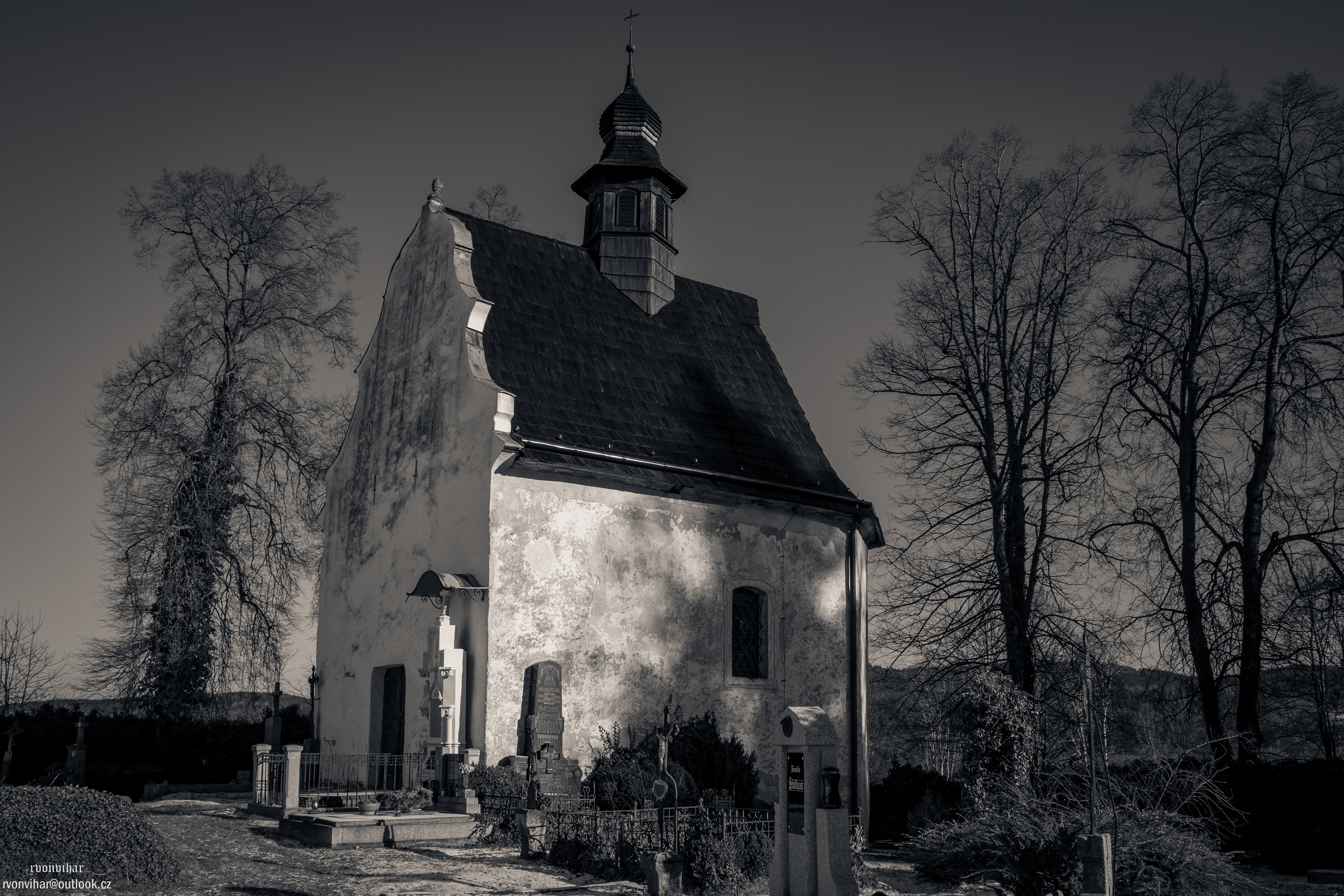 Hřbitovní kaple sv. Anny, hřbitov Kašperské Hory