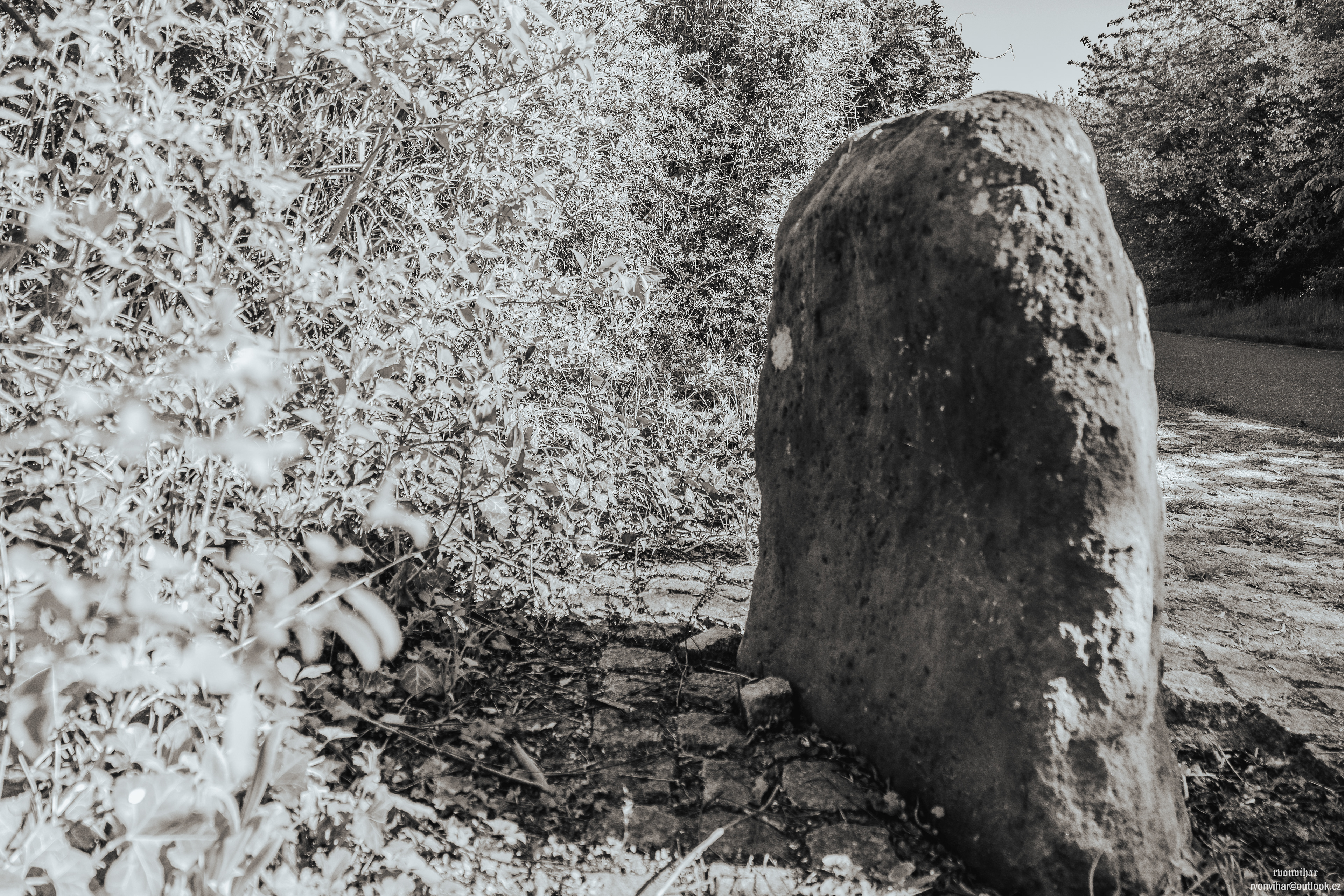Zbuzanský menhir (Zbuzany Menhir, Zbuzany, 27.4.26)