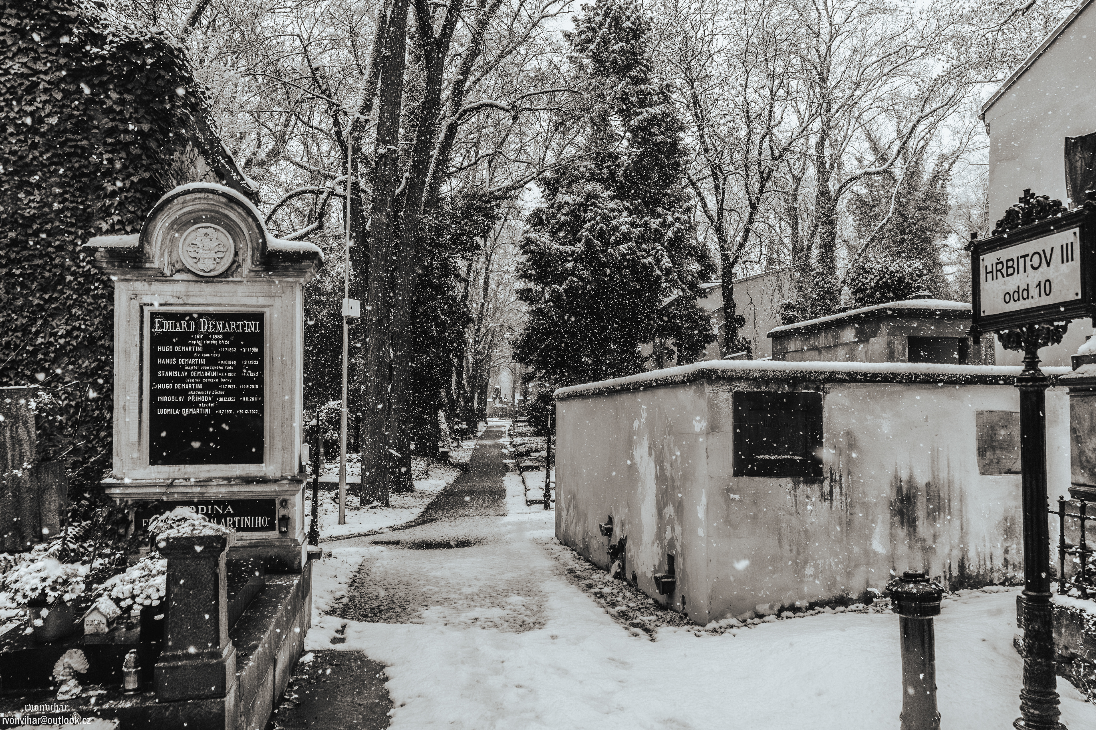 Olšanské hřbitovy (Olšany Cemetery, 26.11.25)