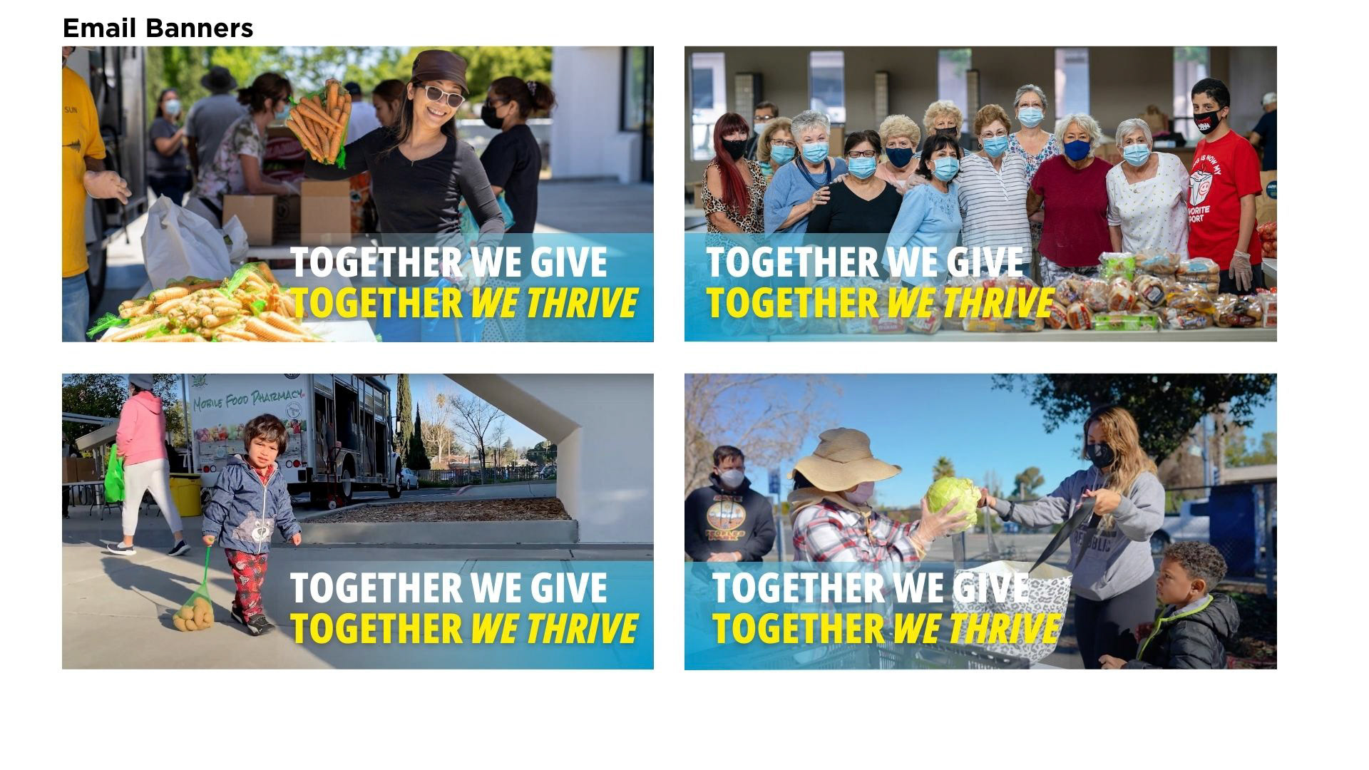 3 Million Meal Challenge 2023 Creatives - Email Banners