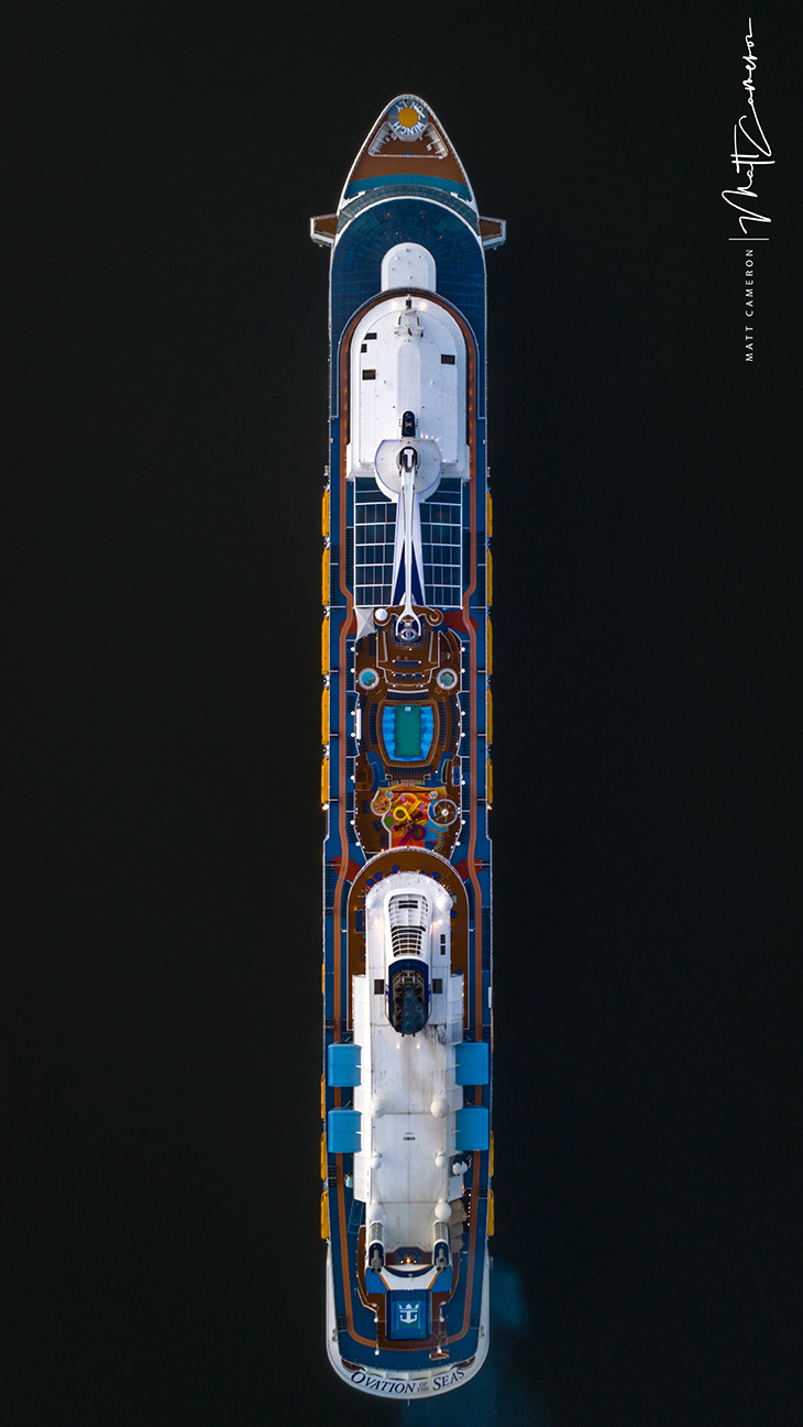 Ship underway