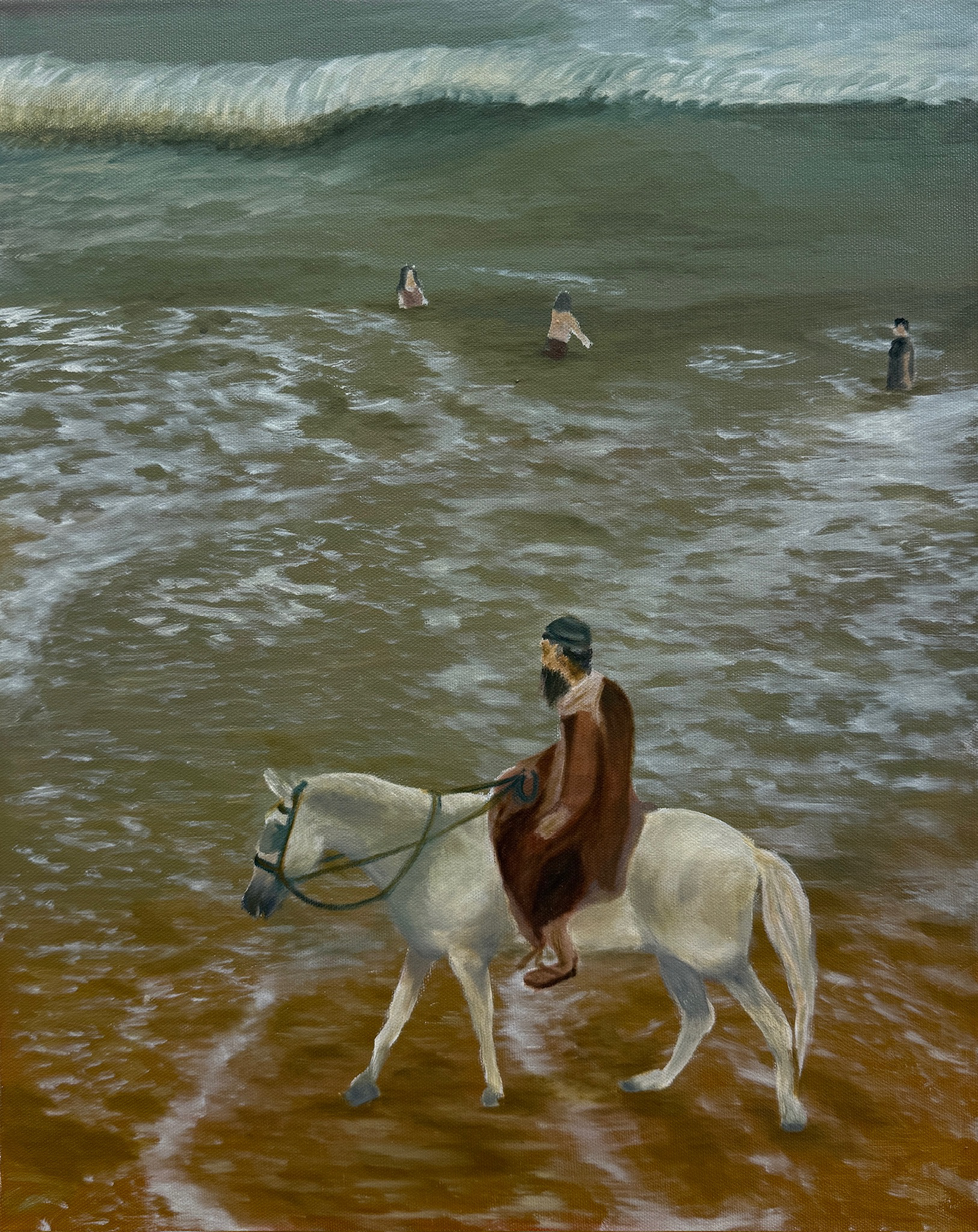 Current, 2024, 16 x 20 in.