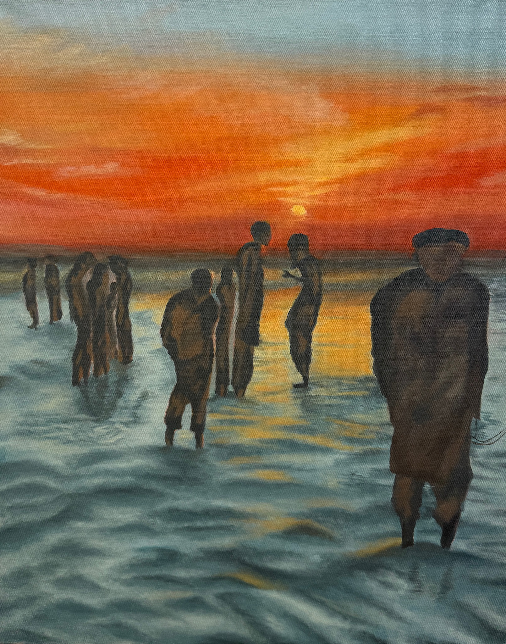 Current, 2024, 16 x 20 in.
