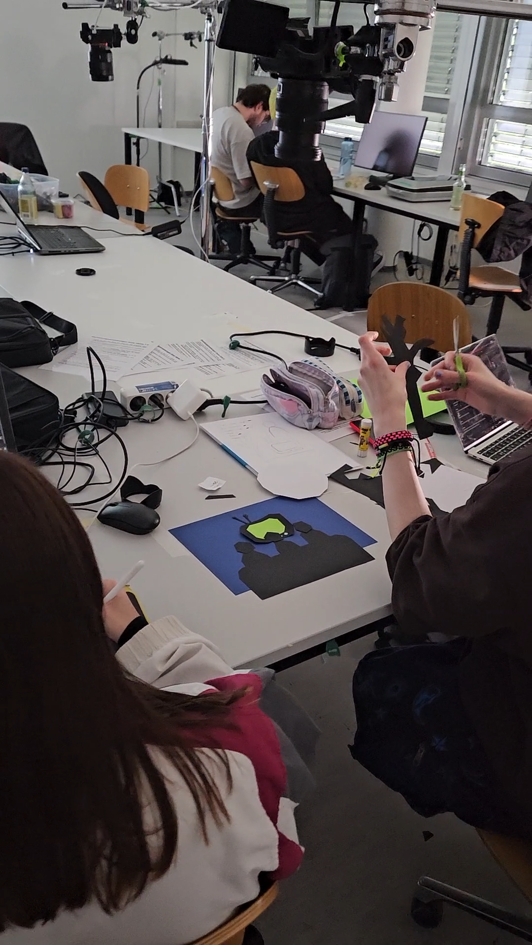 cut-out animation set-up