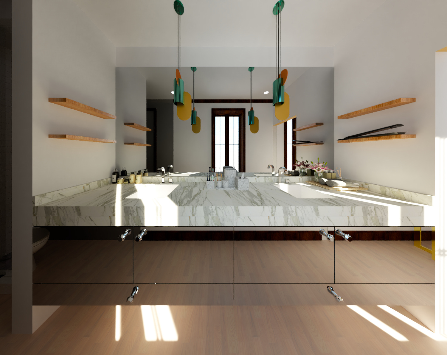 Master Bath Double Vanity