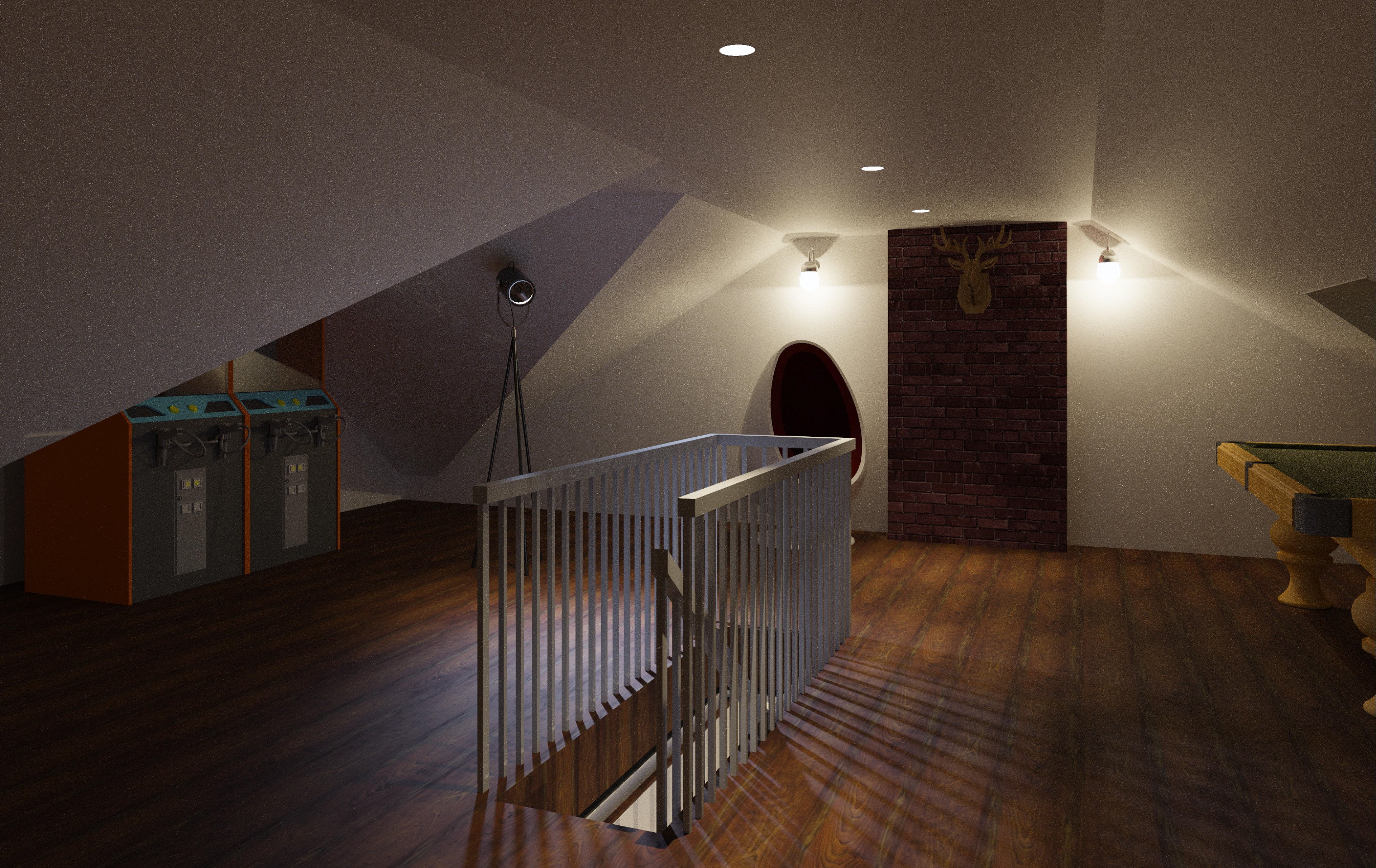 Attic Gameroom