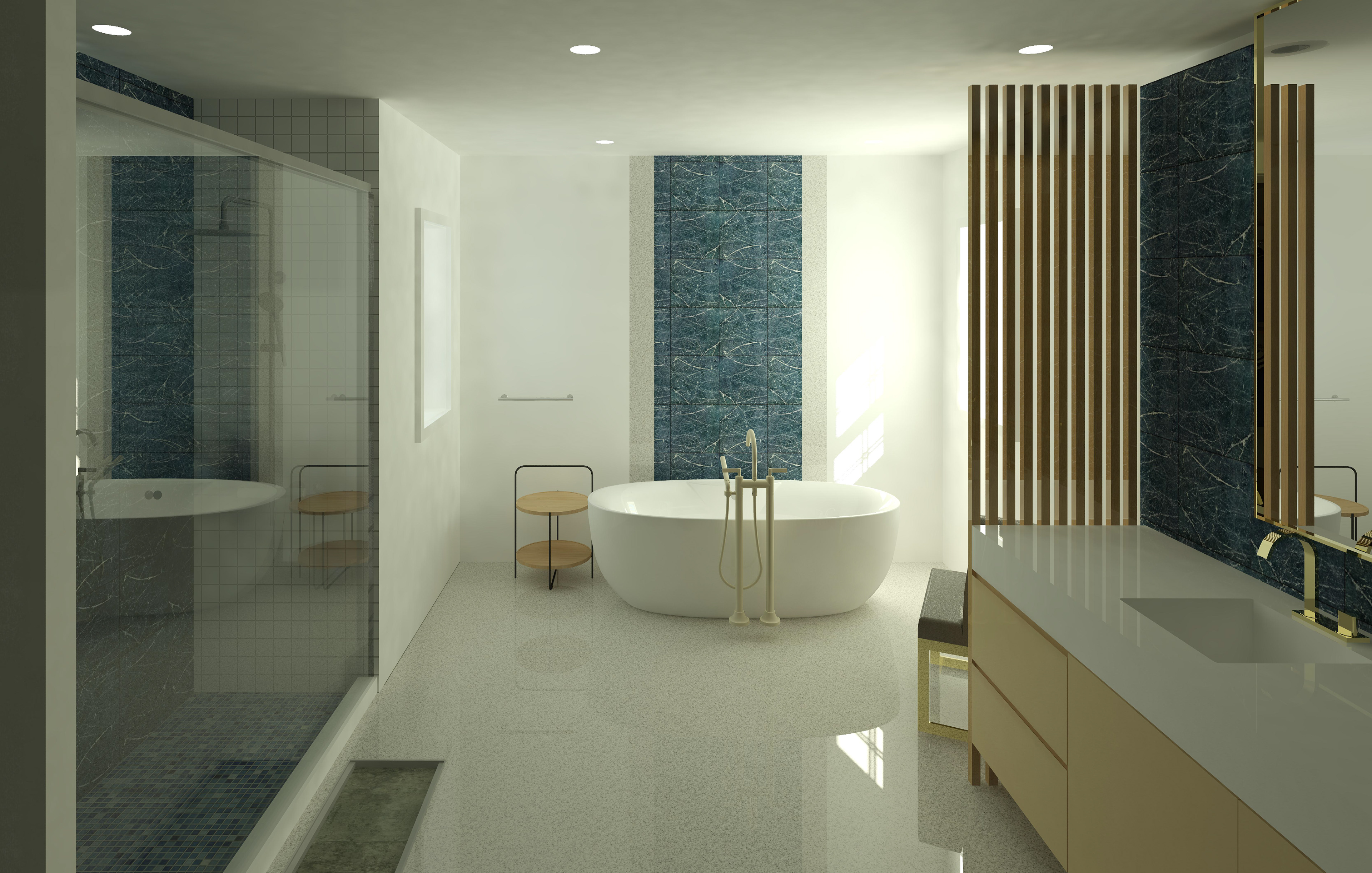 Master Bath (Center)