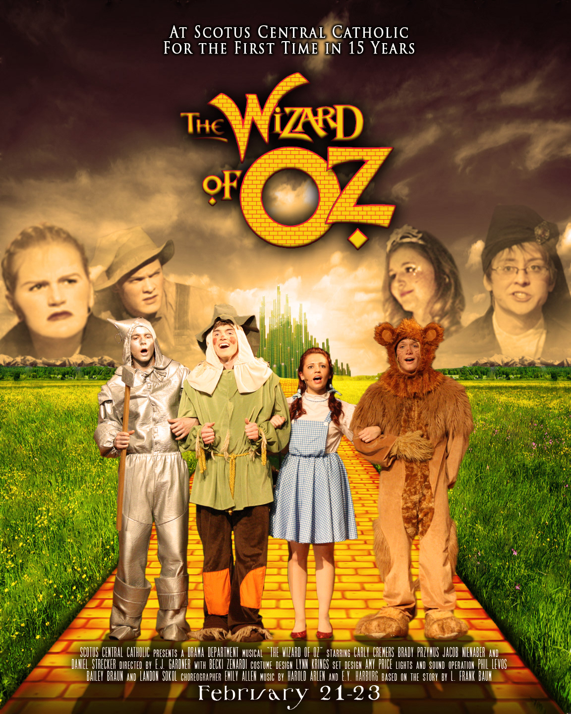 wizard of oz theatre poster