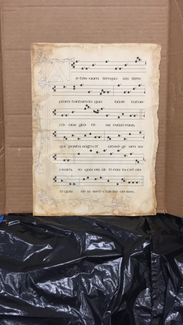 The design sketched out.