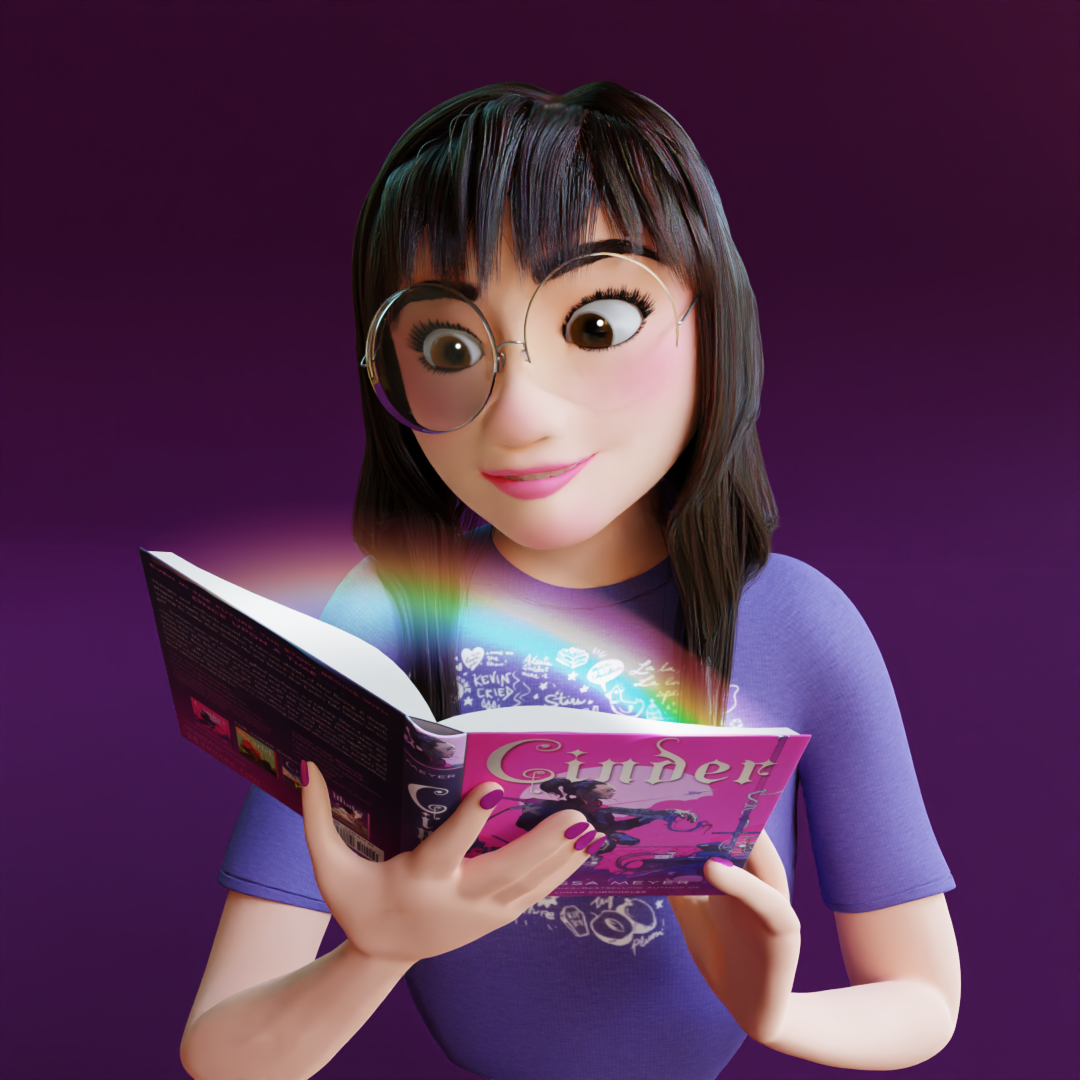Self portrait with Maya, Blender, Photoshop