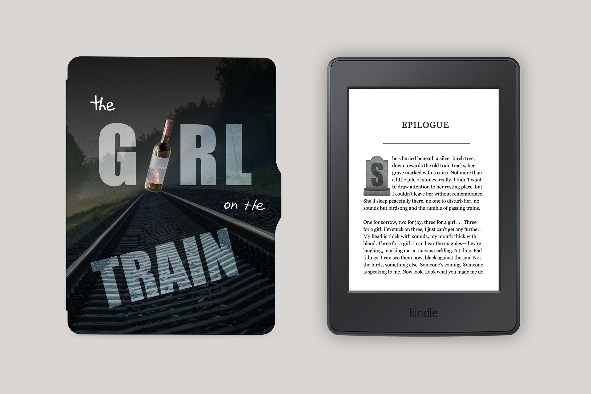 Girl On The Train: Kindle Cover