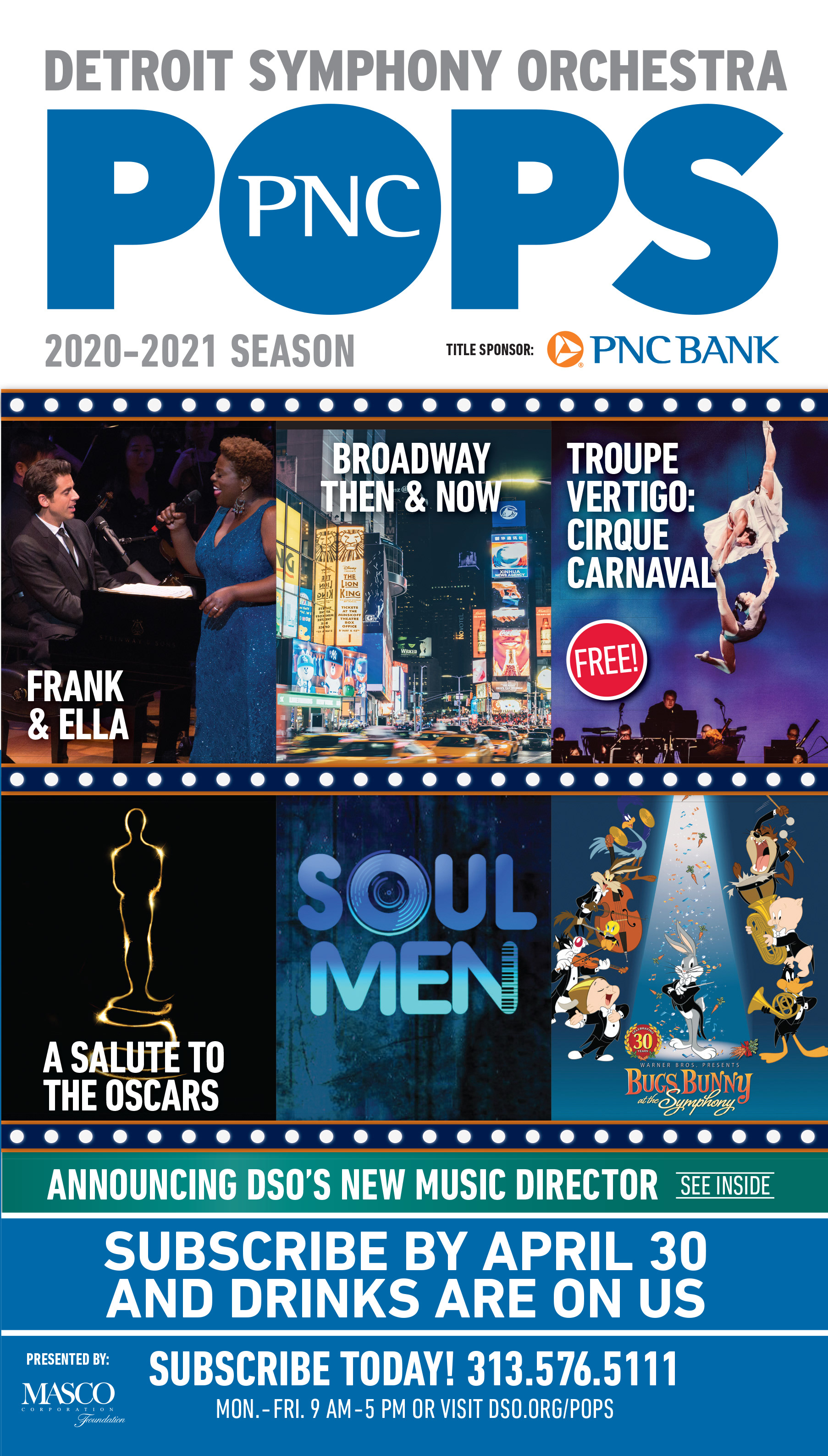 DSO 2020-2021 Pops Series brochure cover