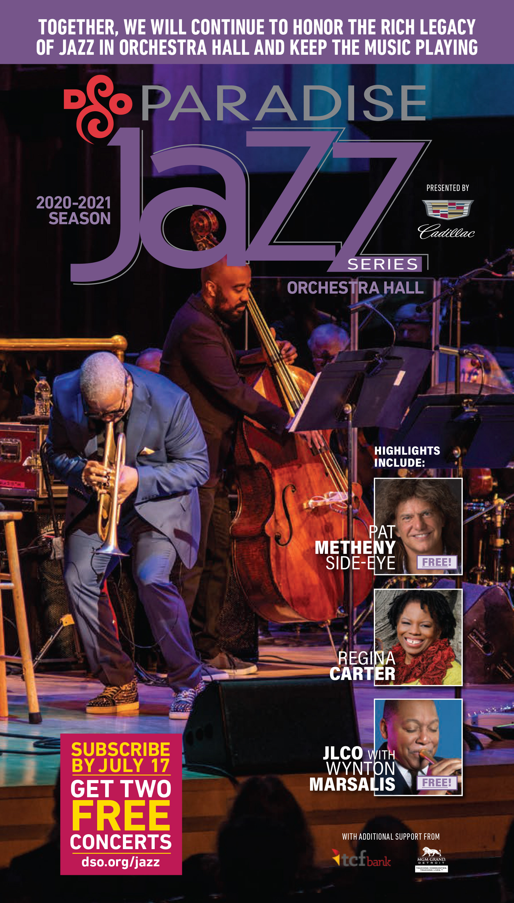 DSO Jazz Brochure Cover