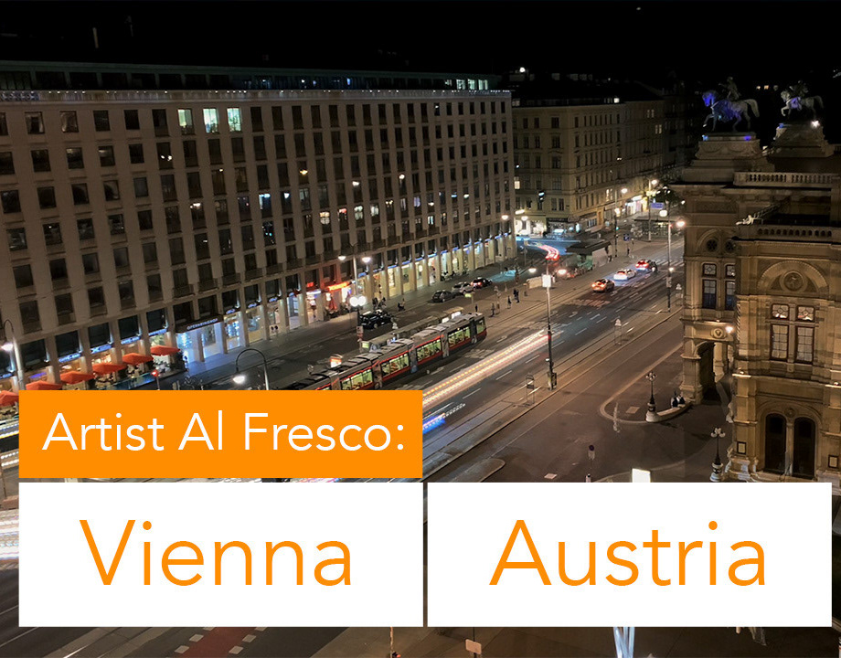 Carlos Gomez - Artist Al Fresco: Vienna, Austria