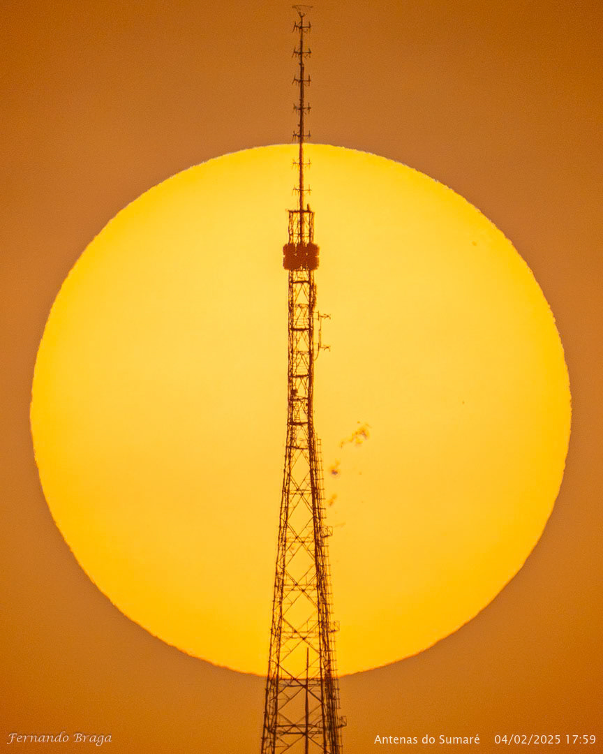 Sol nas Antenas do Sumaré