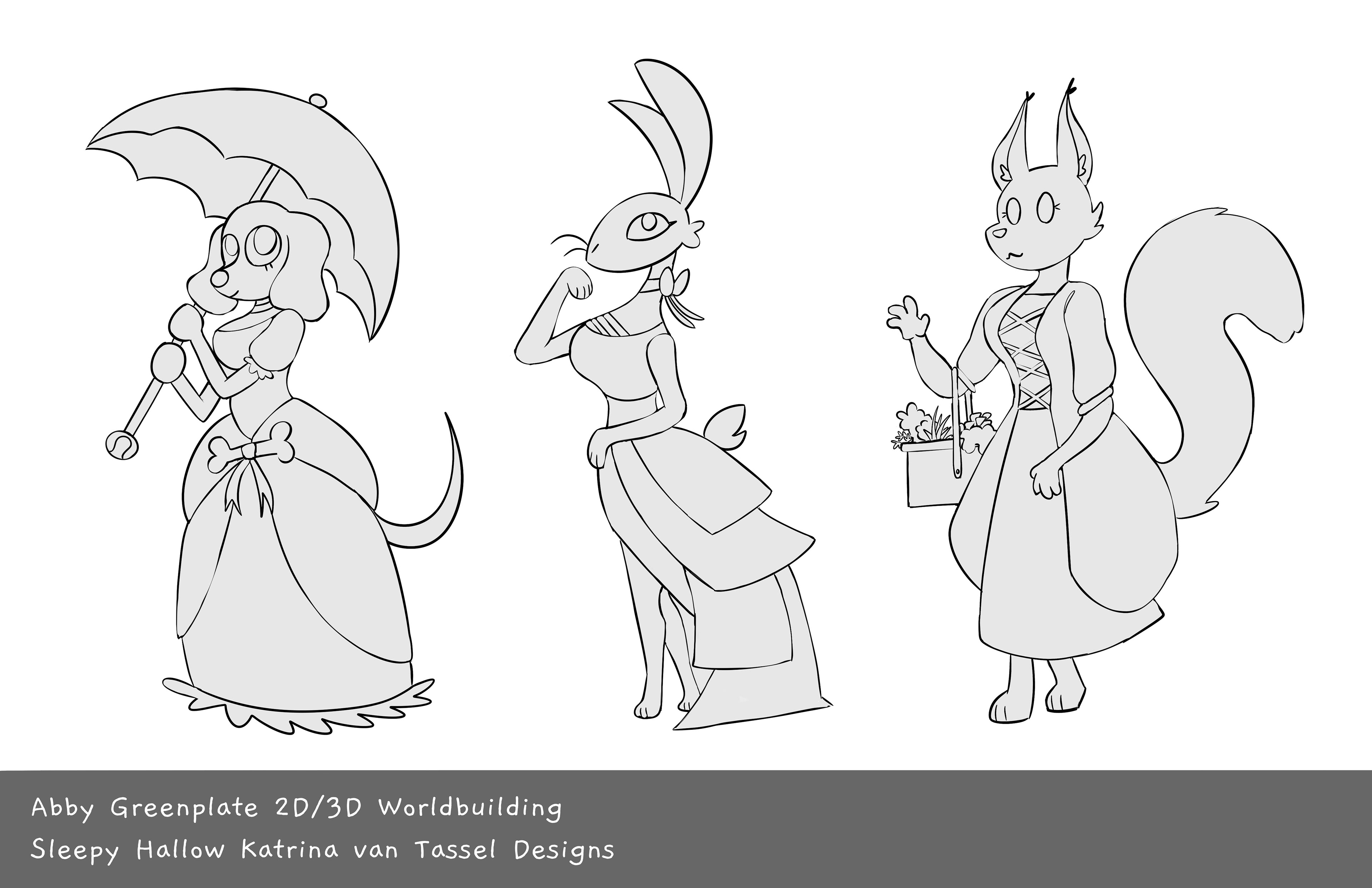 Sleepy Hallow Katrina Redesigns
