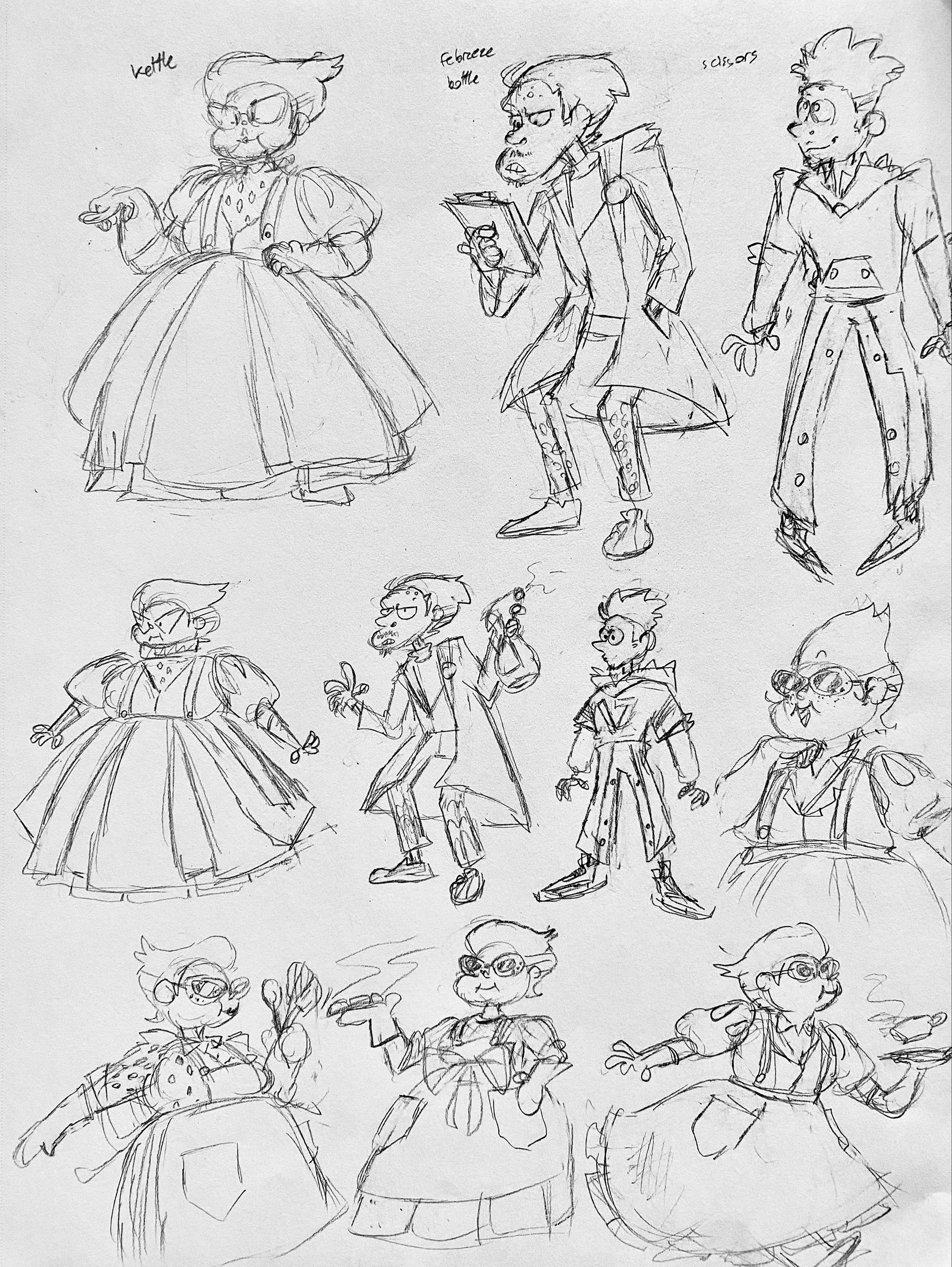 Humanizing Objects Character Studies 1