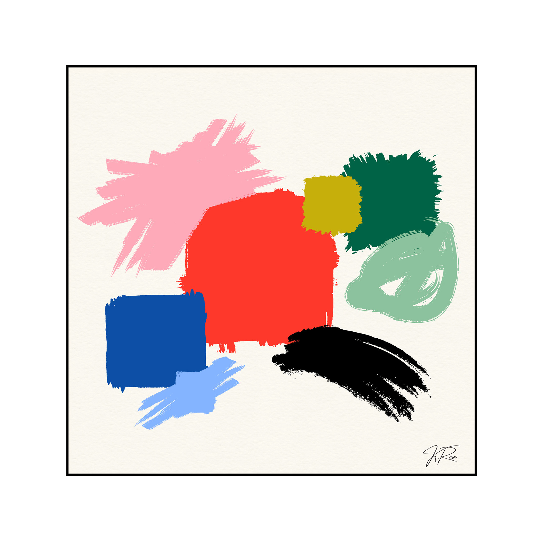 Abstract digital painting