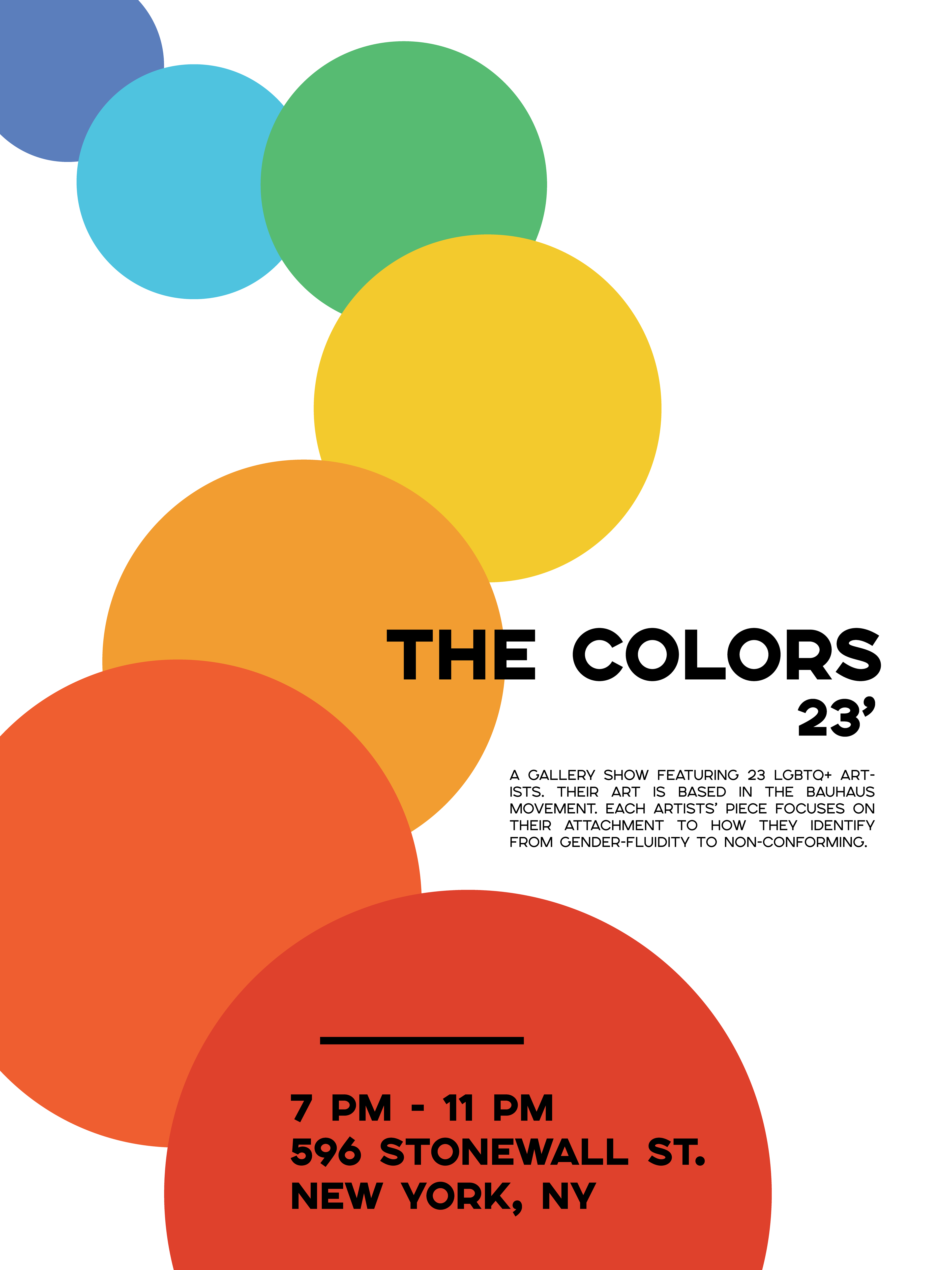 Mock Gallery - Poster design