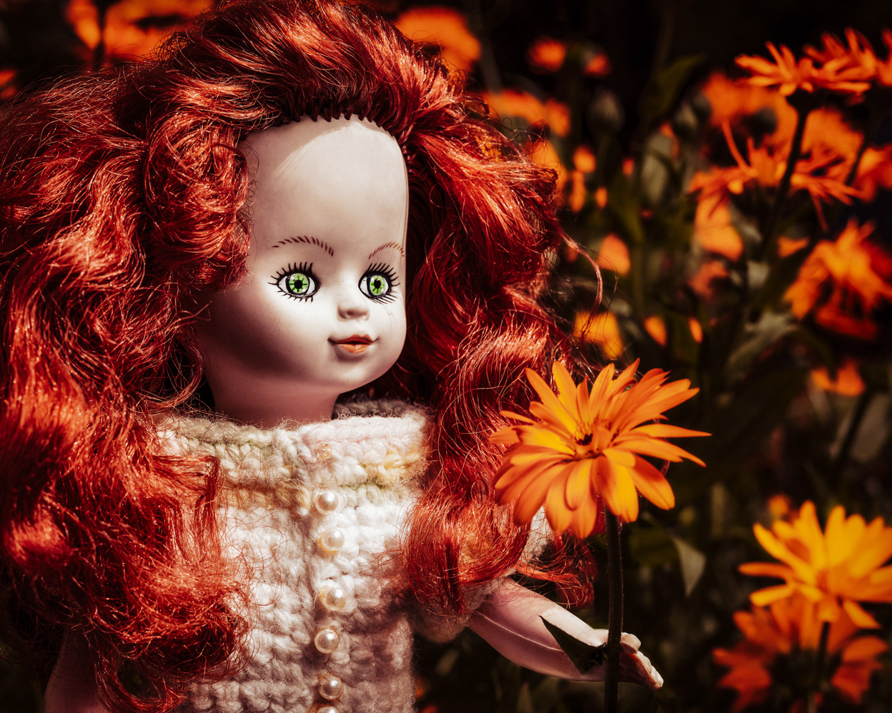 Escape in the Pretty Flowers