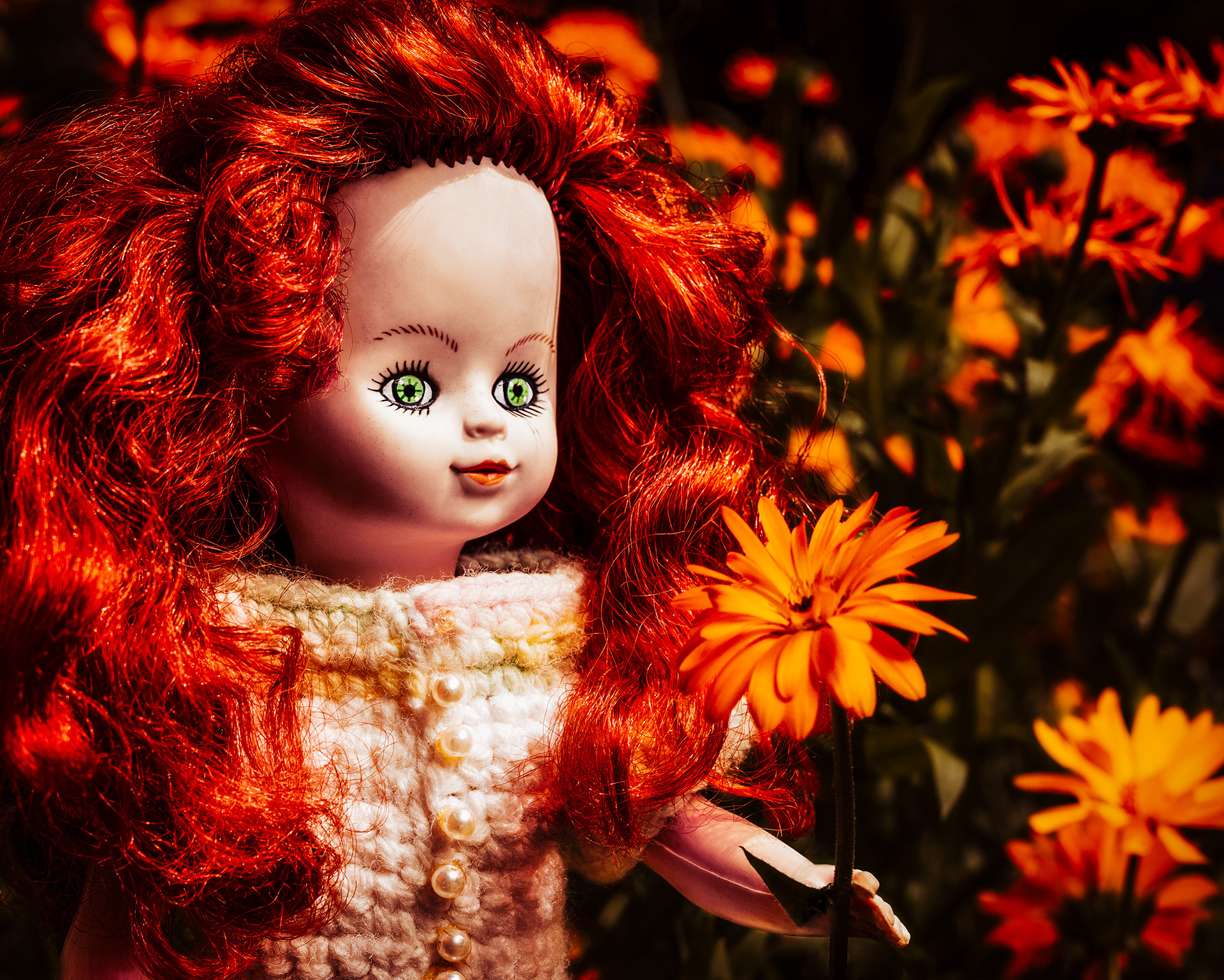 Escape in the Pretty Flowers